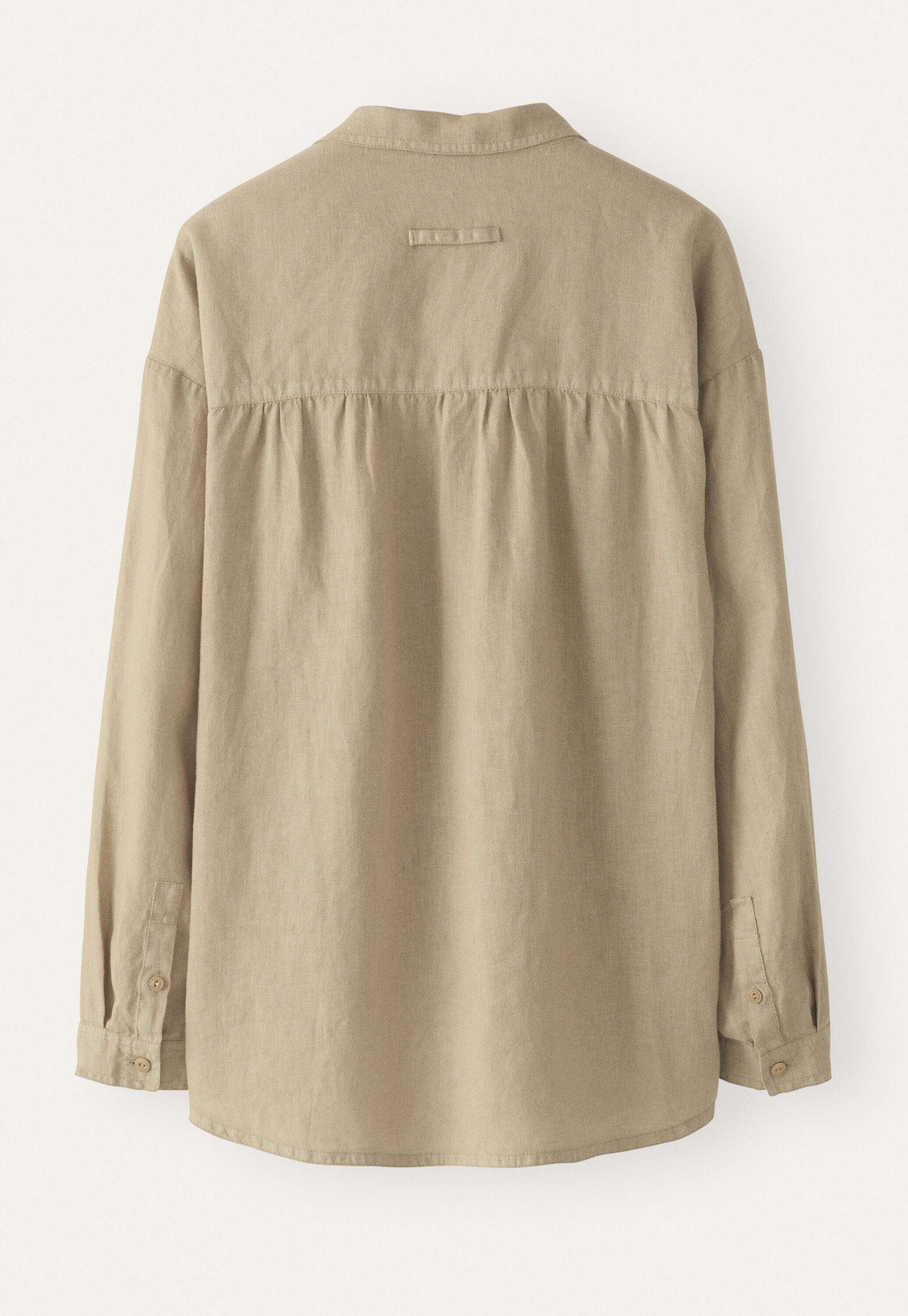 Overshirt aus Leinen