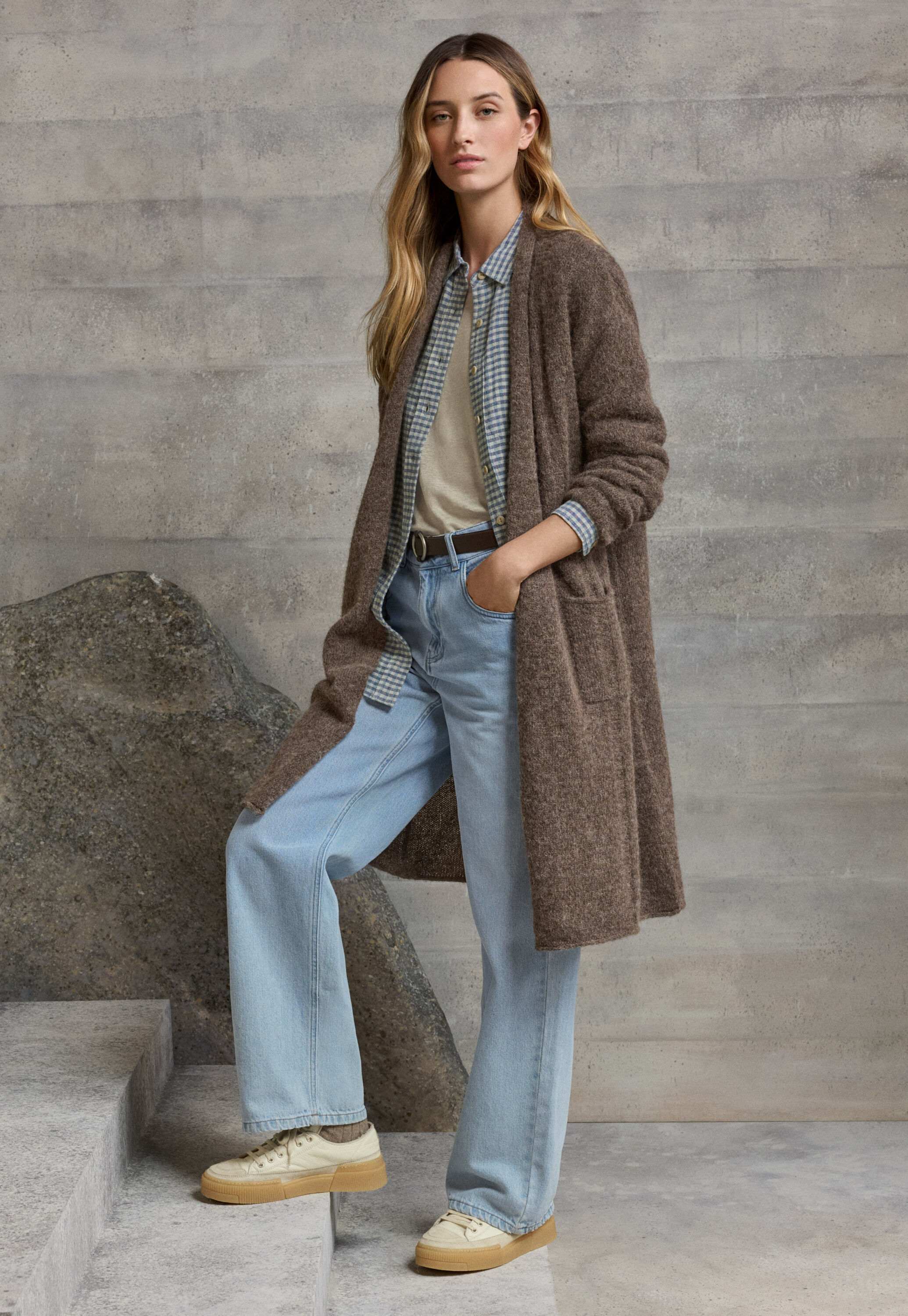 Verschlussloser Cardigan