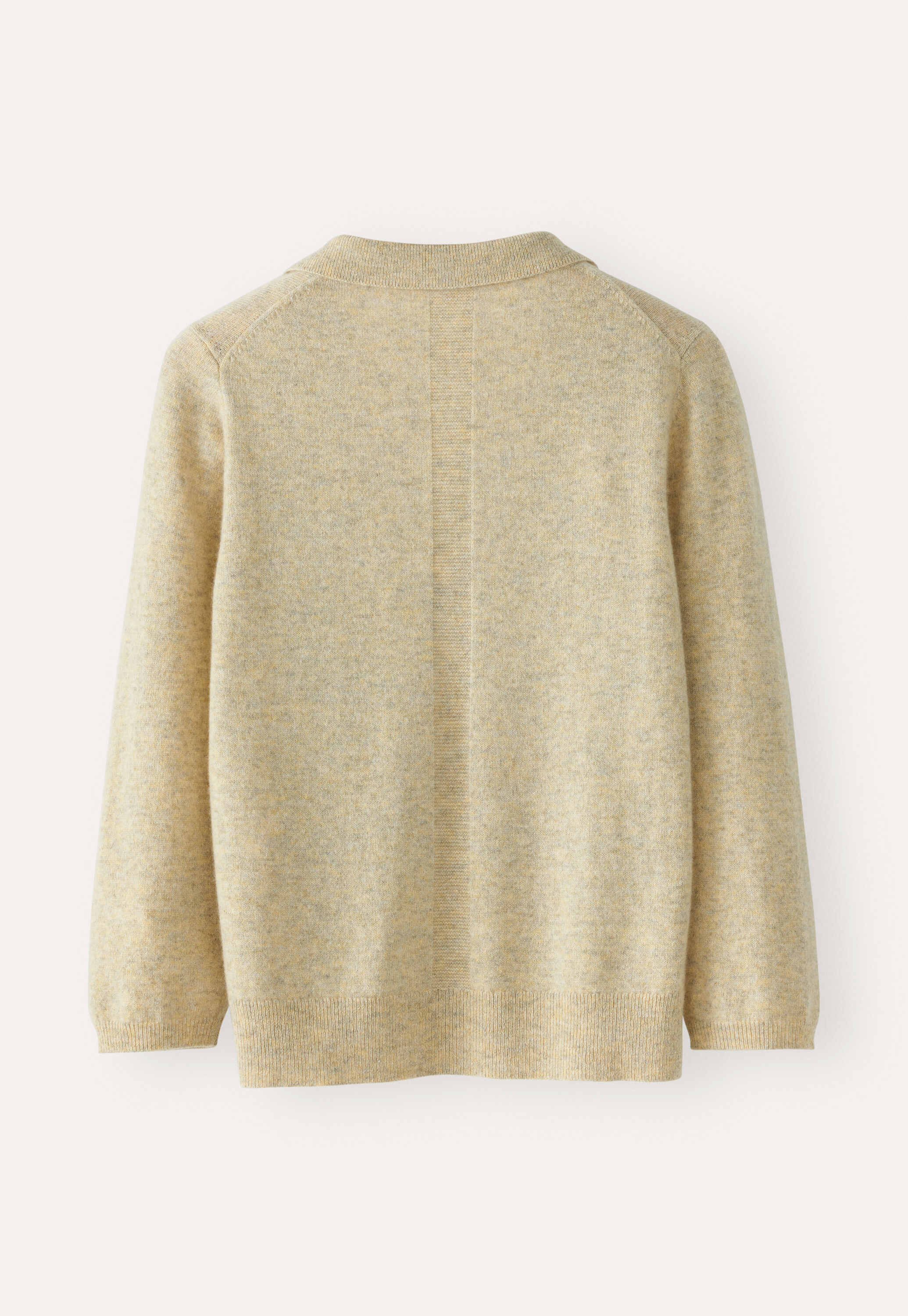 Pullover mit Kragen, Rehbraun/Gelb, large