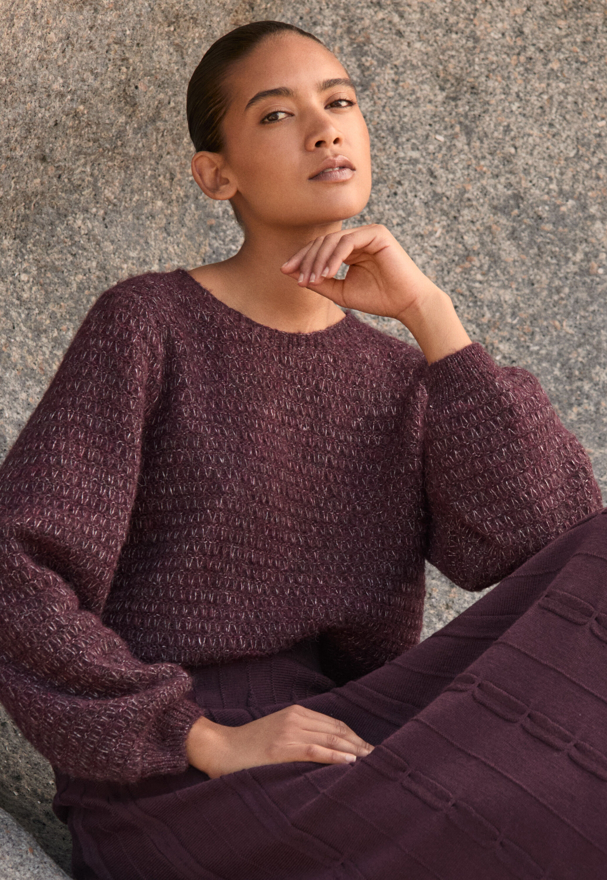 Pullover mit Rundhalsausschnitt