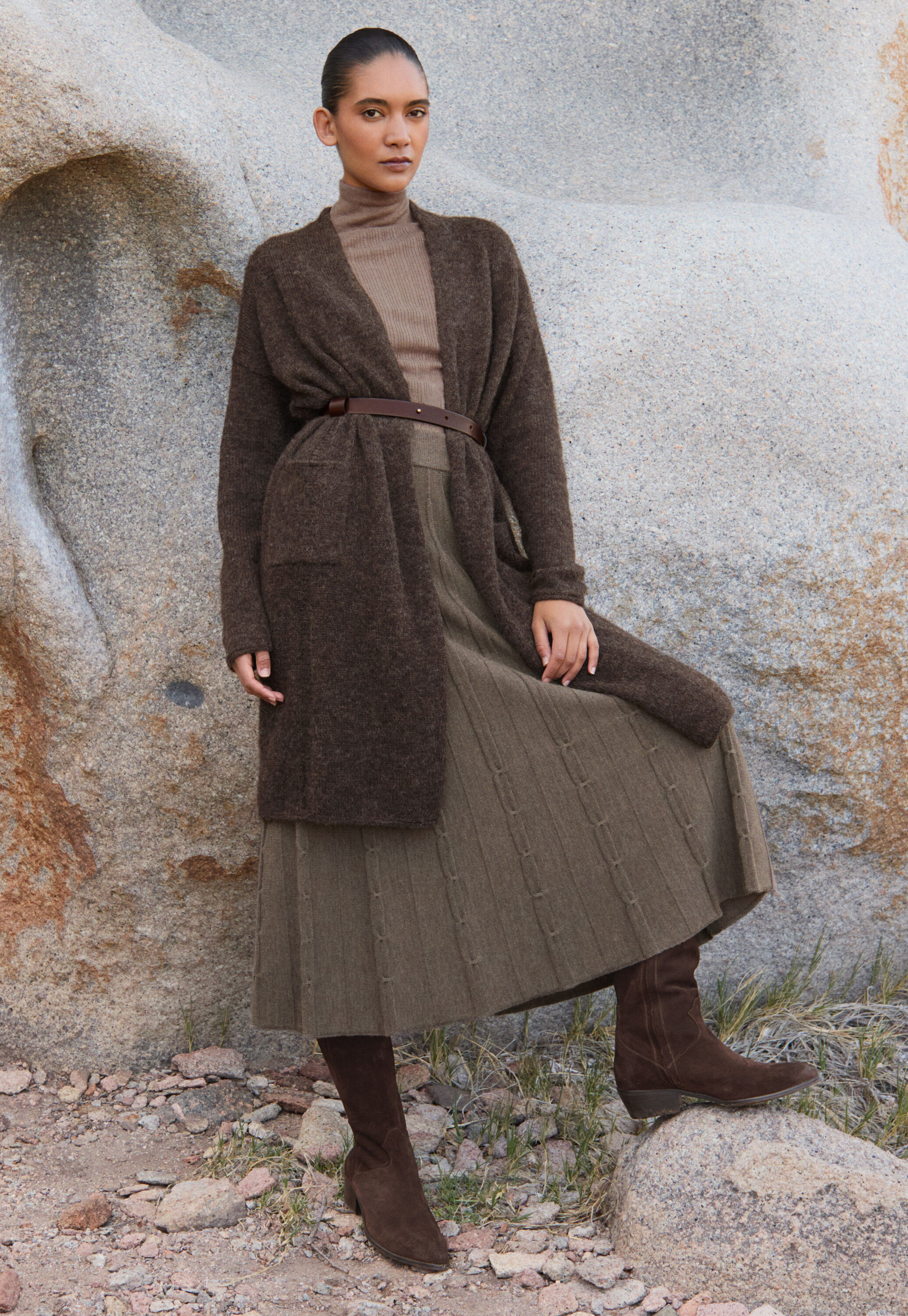 Verschlussloser Cardigan