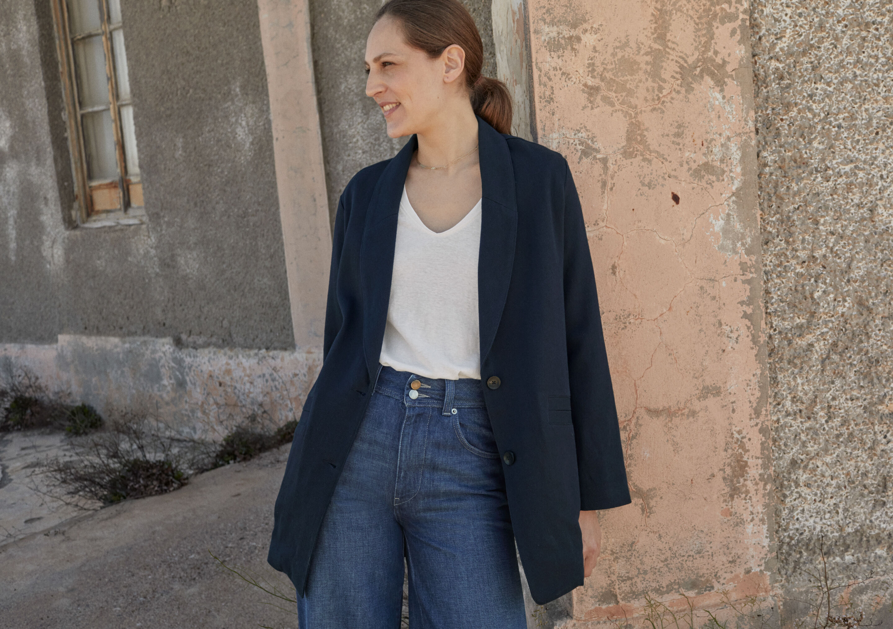 Langer Blazer