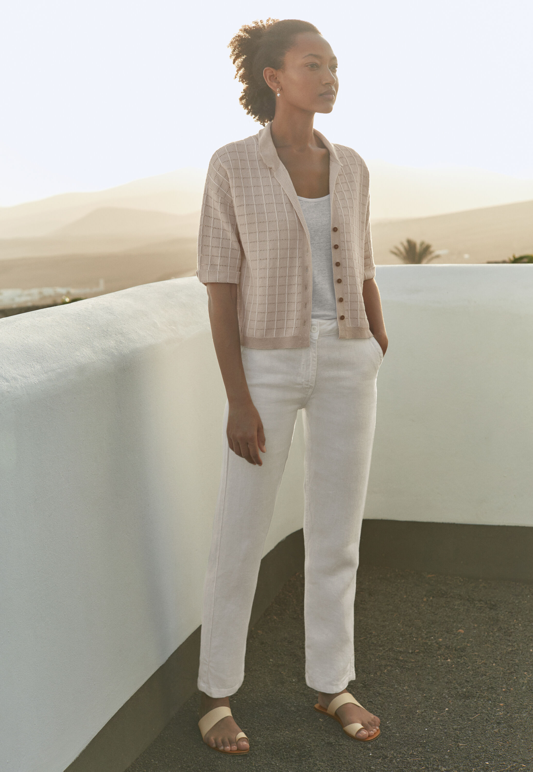 Bluse mit Karomuster