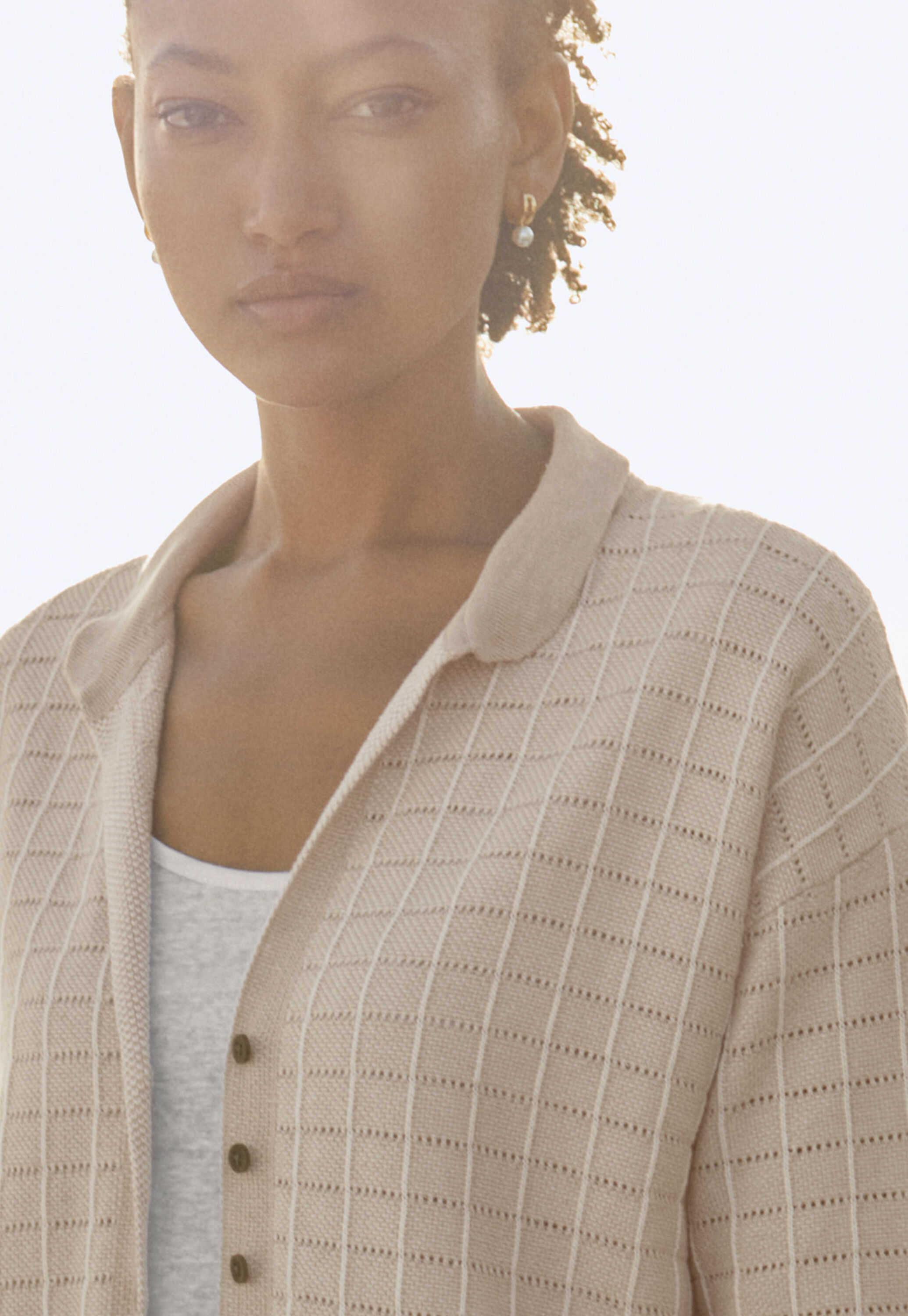 Bluse mit Karomuster