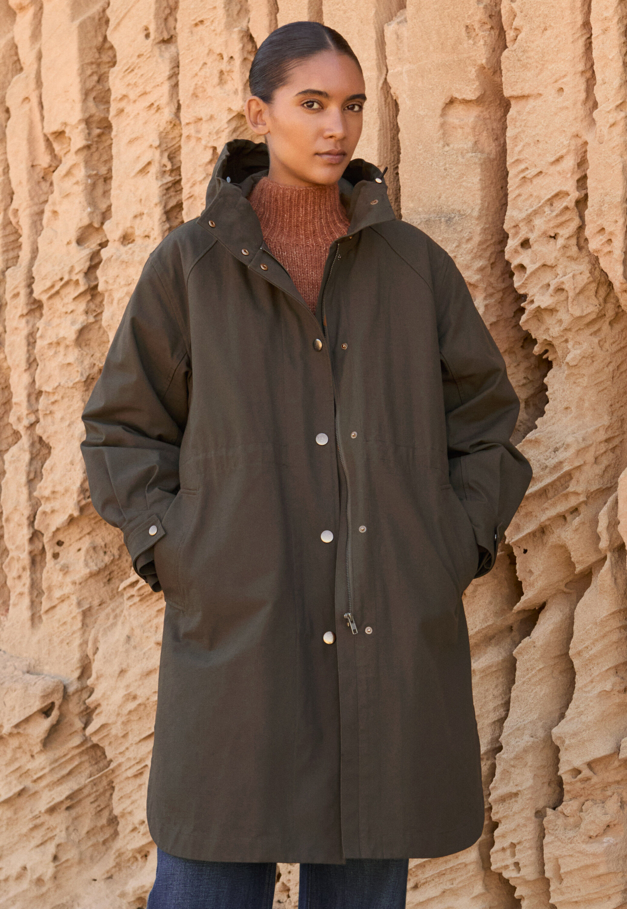 Parka mit Kapuze