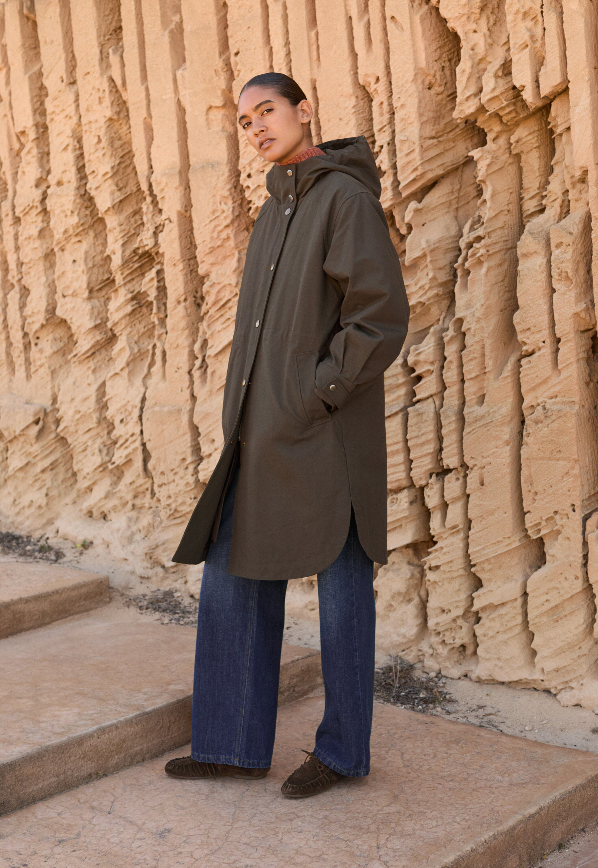 Parka mit Kapuze