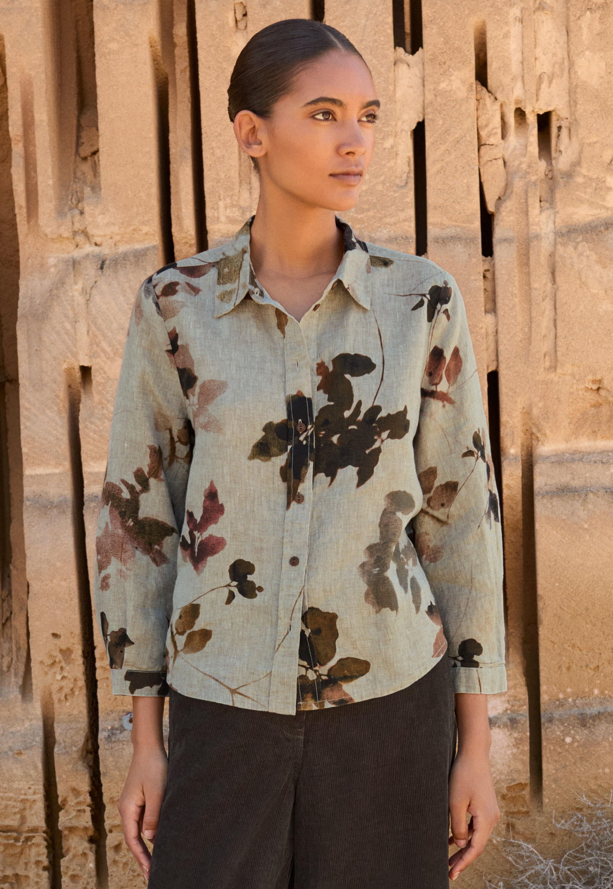 Bedruckte Bluse