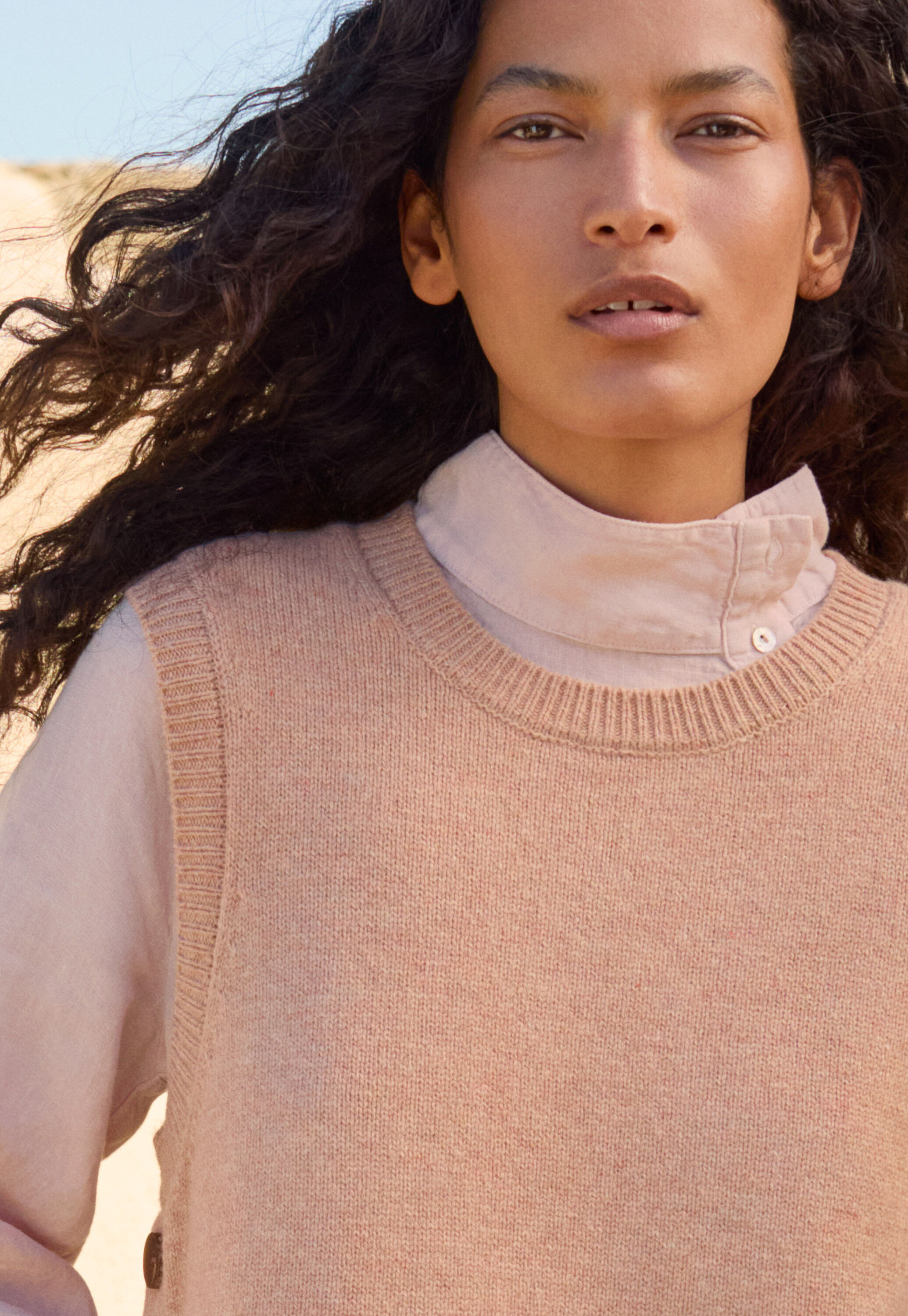 &Auml;rmelloser Pullover