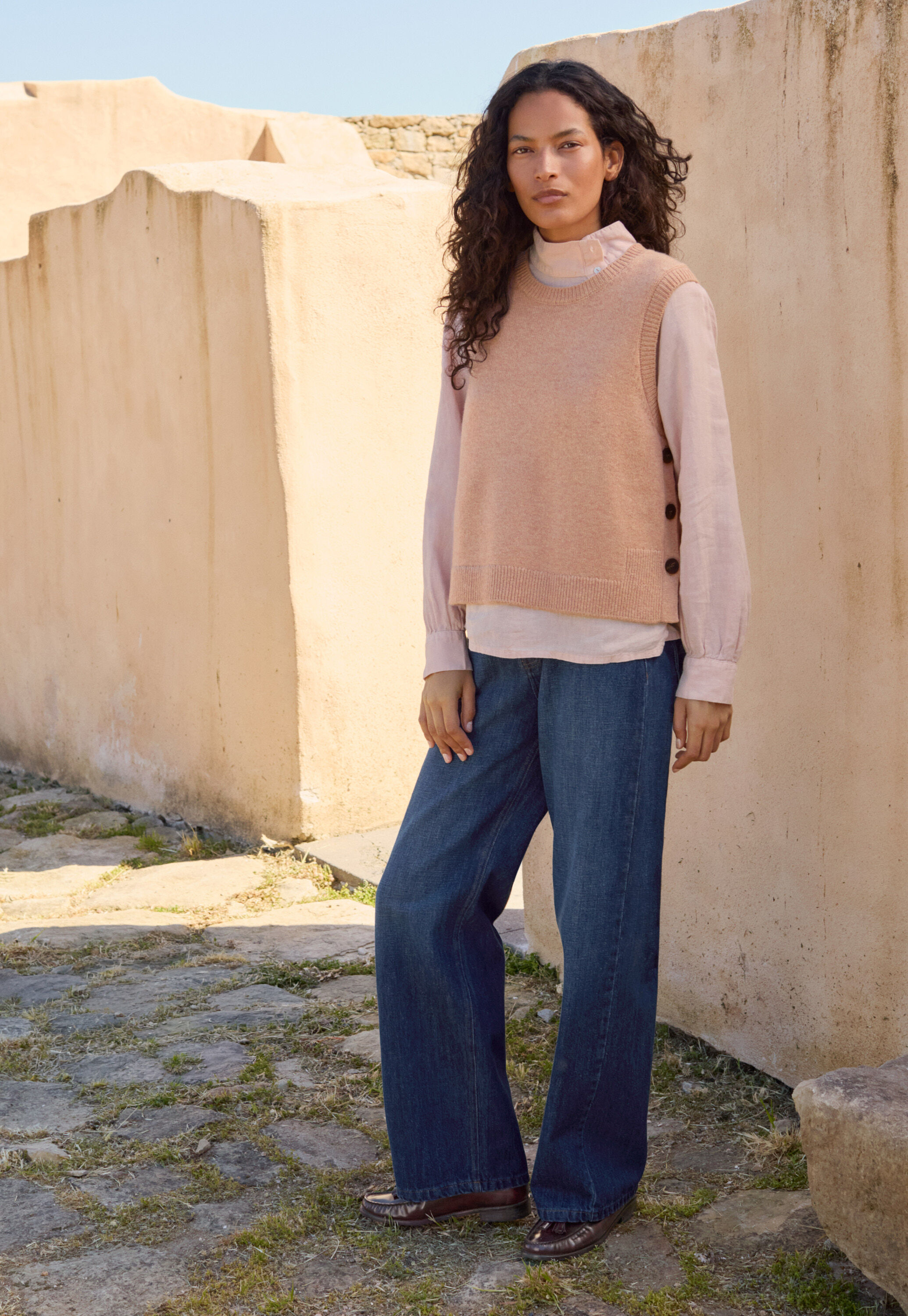 &Auml;rmelloser Pullover