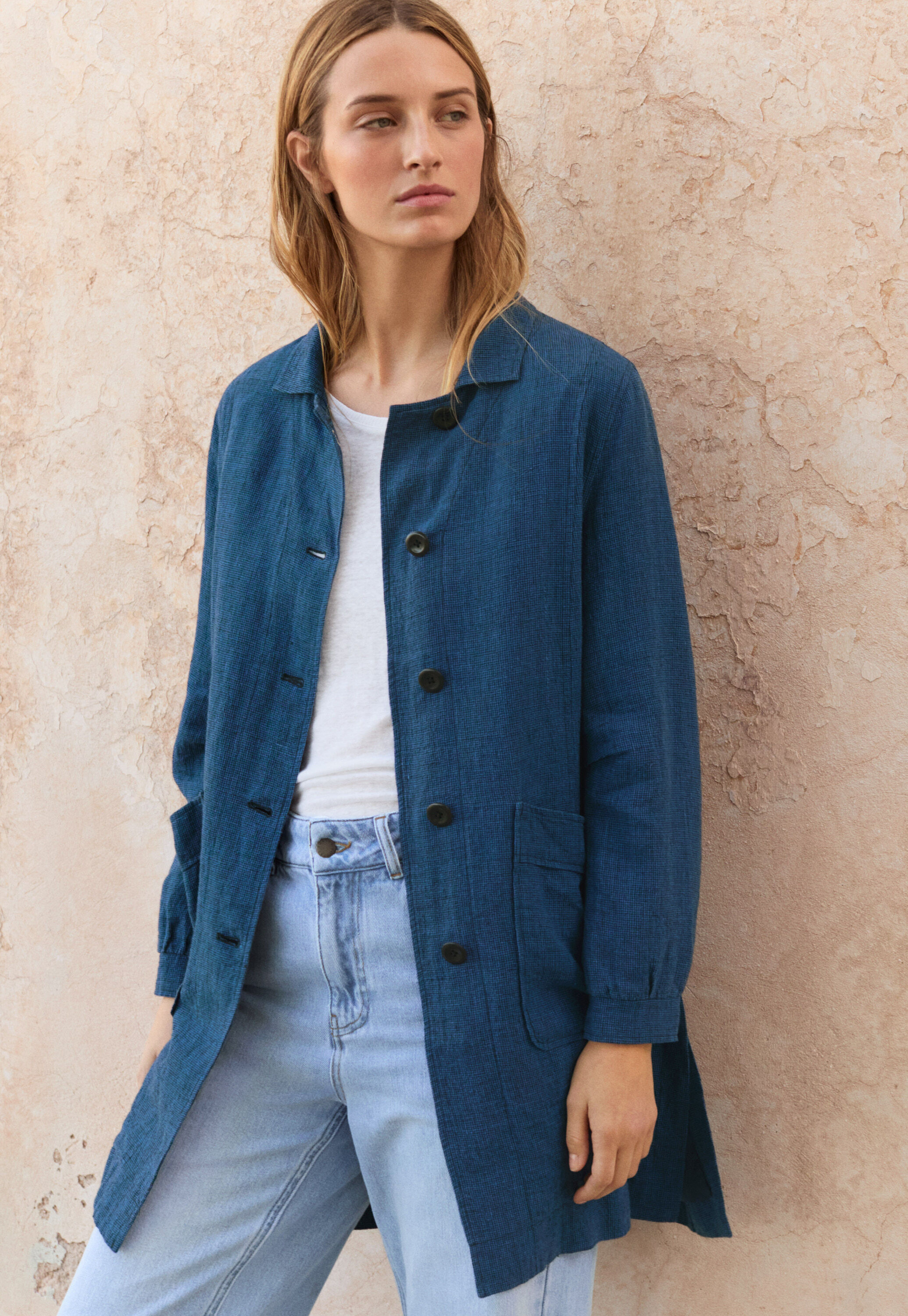 Lange Jacke