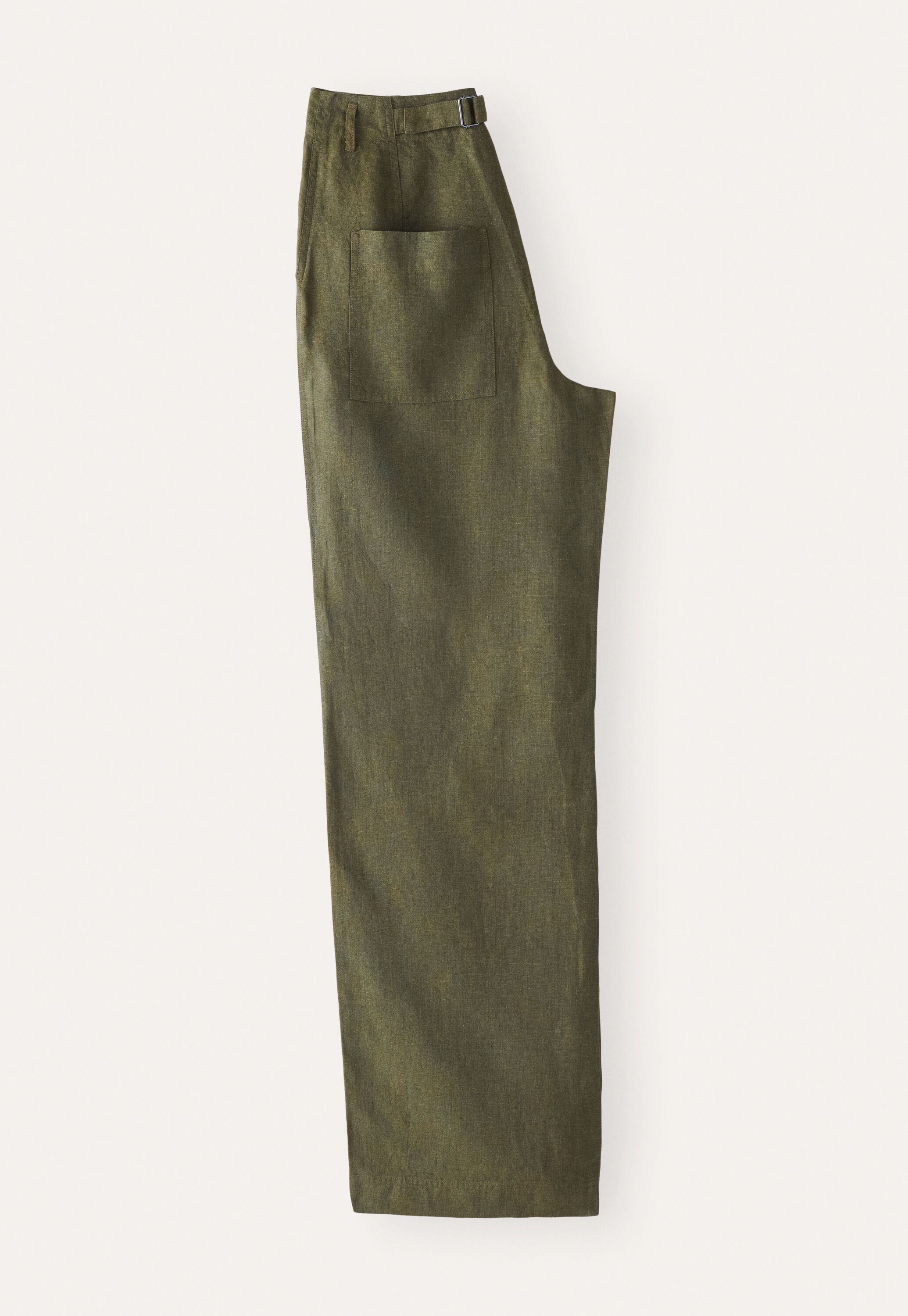 Entspannte Hose mit geradem Bein
