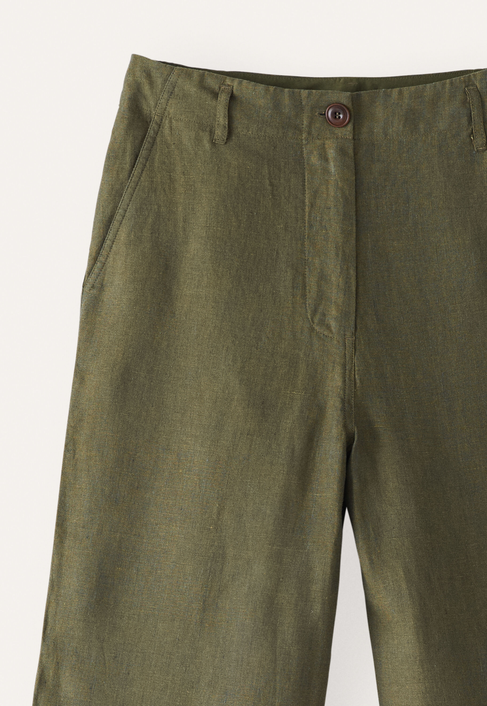 Entspannte Hose mit geradem Bein