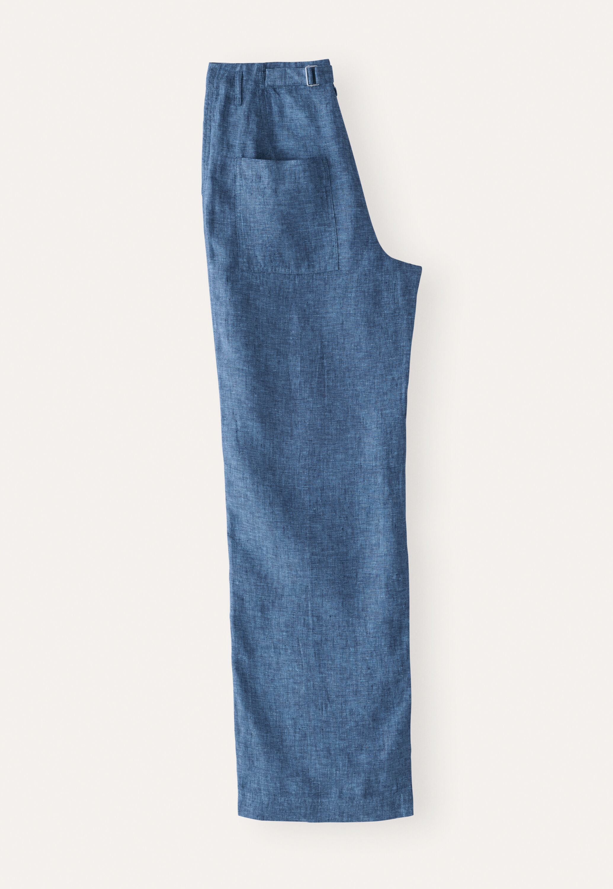 Entspannte Hose mit geradem Bein