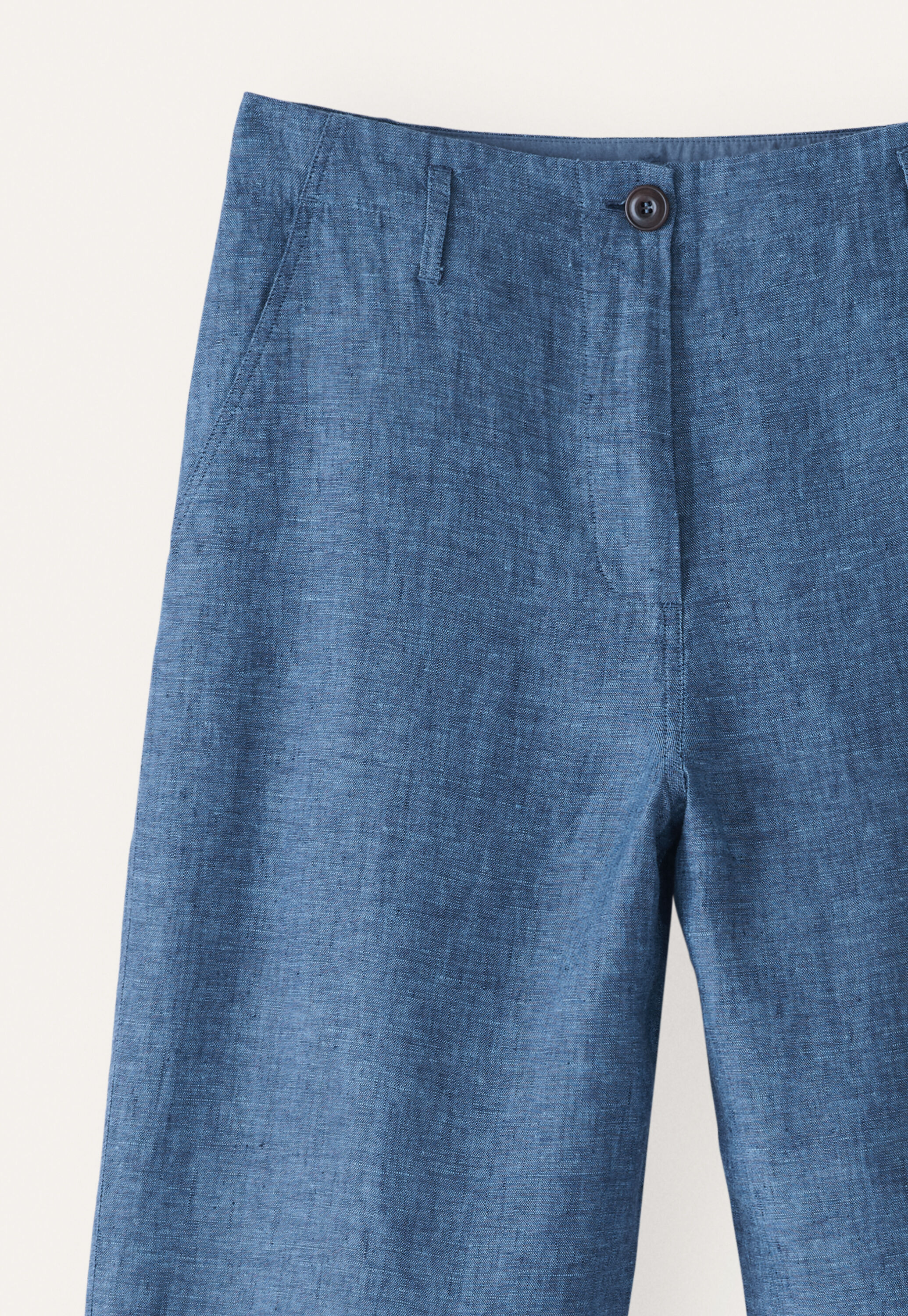 Entspannte Hose mit geradem Bein