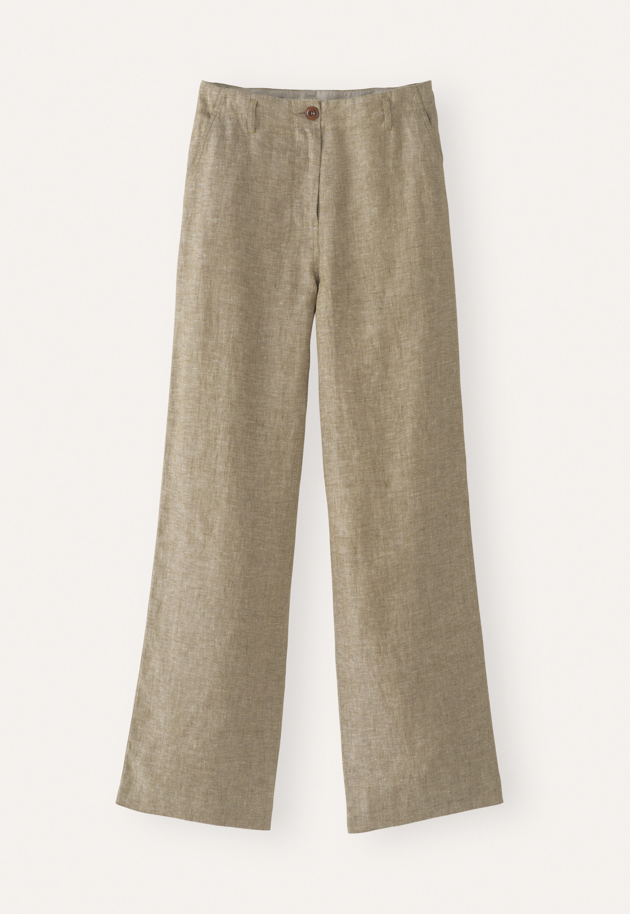 Entspannte Hose mit geradem Bein