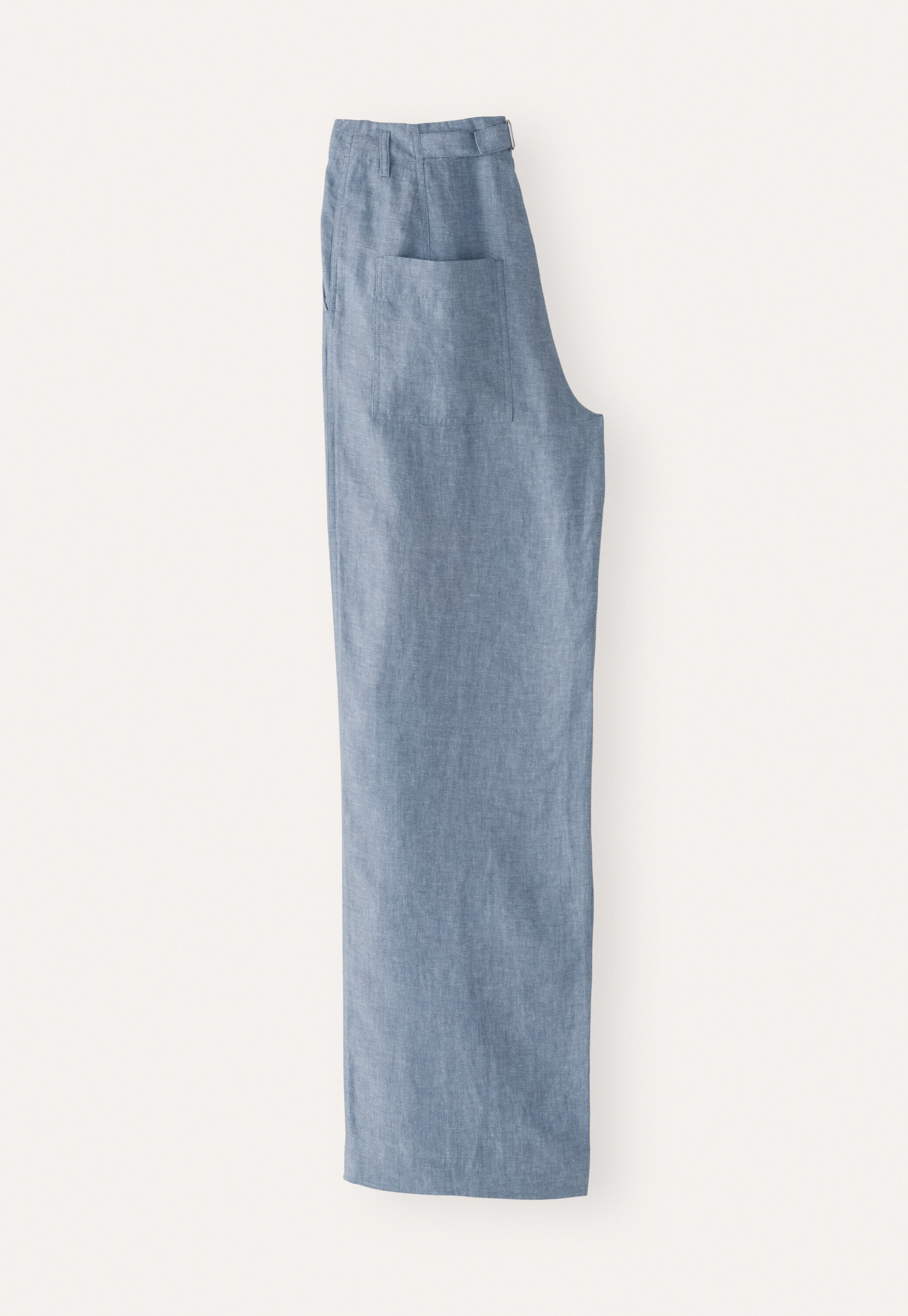 Entspannte Hose mit geradem Bein