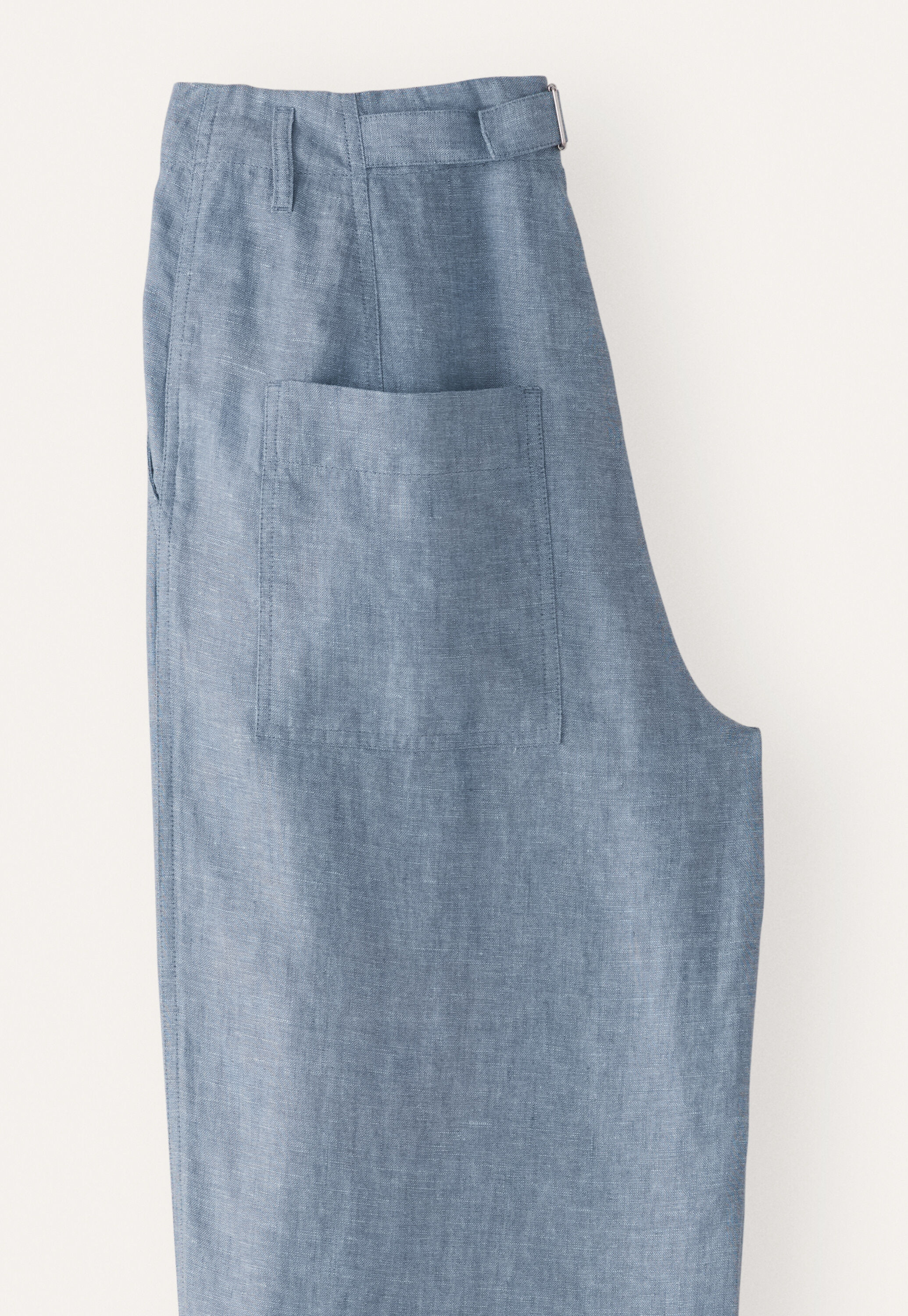 Entspannte Hose mit geradem Bein