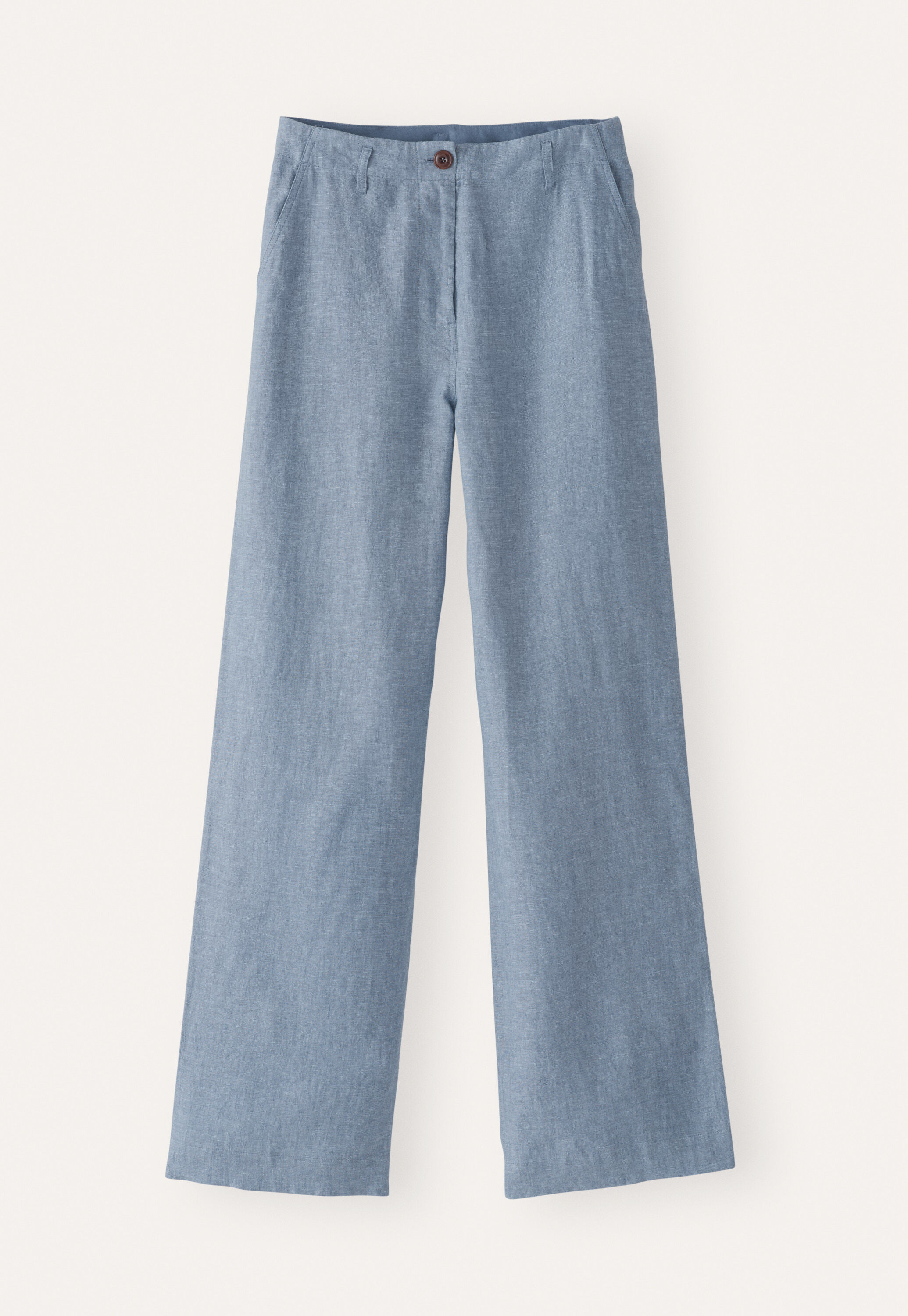 Entspannte Hose mit geradem Bein