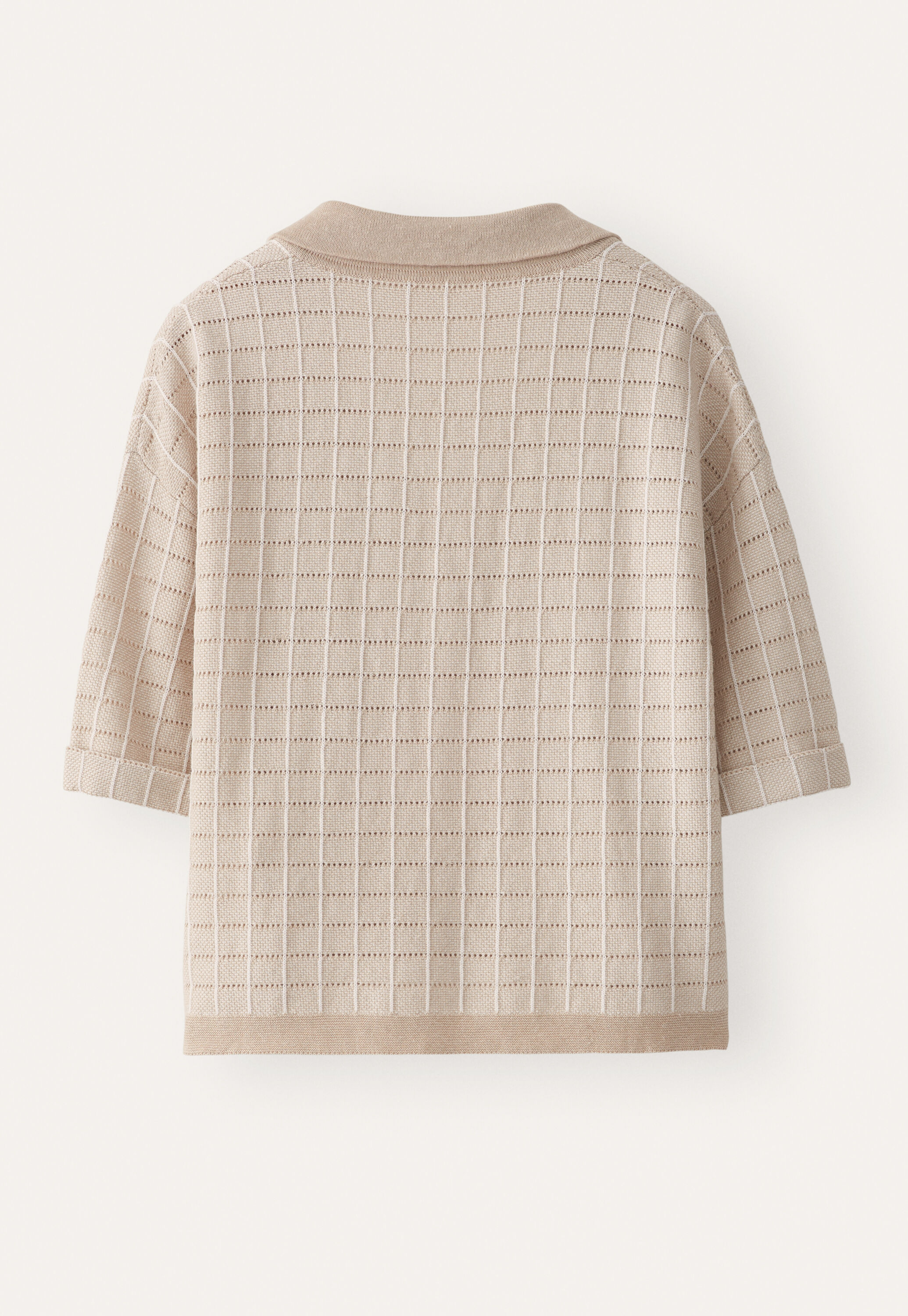 Bluse mit Karomuster