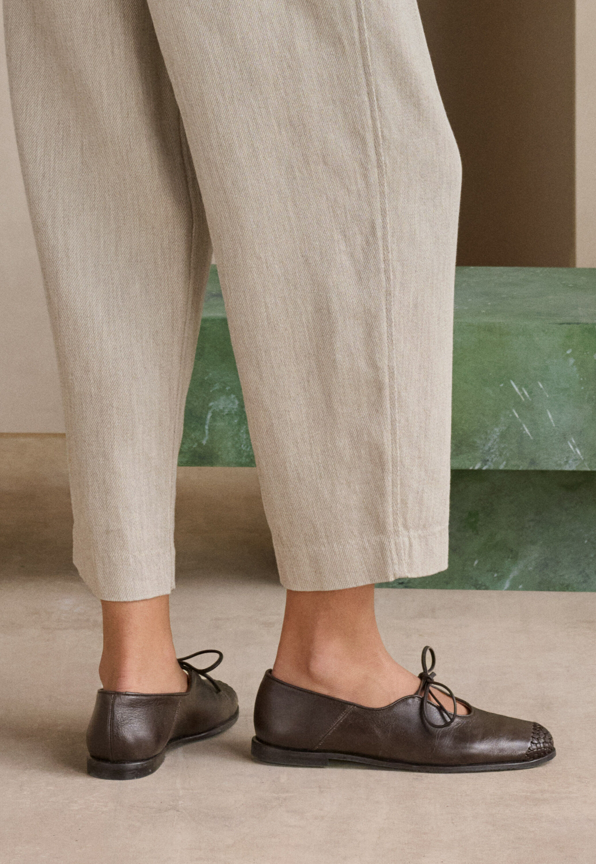 Schuhe mit Frontschn&uuml;rung