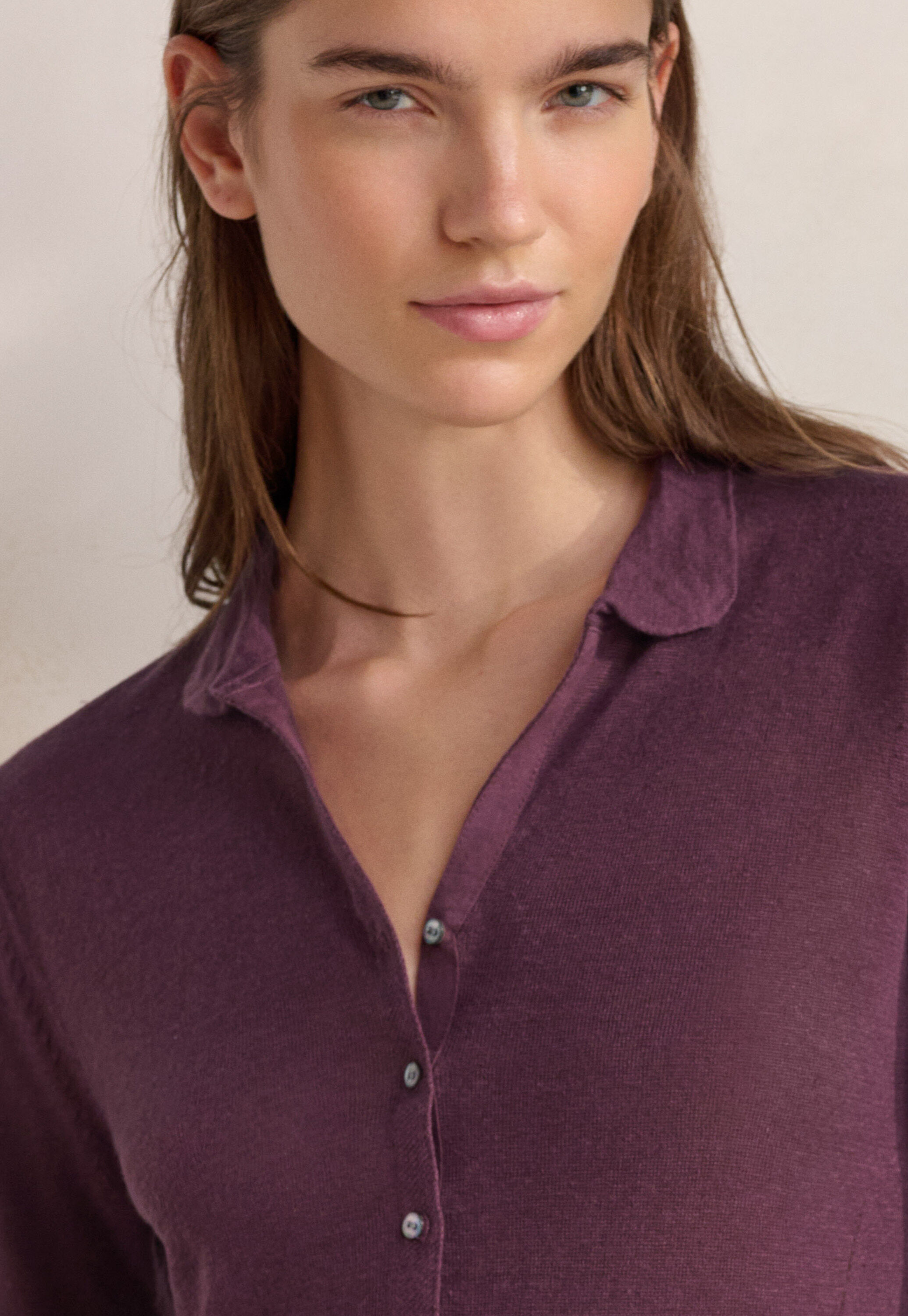 Cardigan mit Kragen