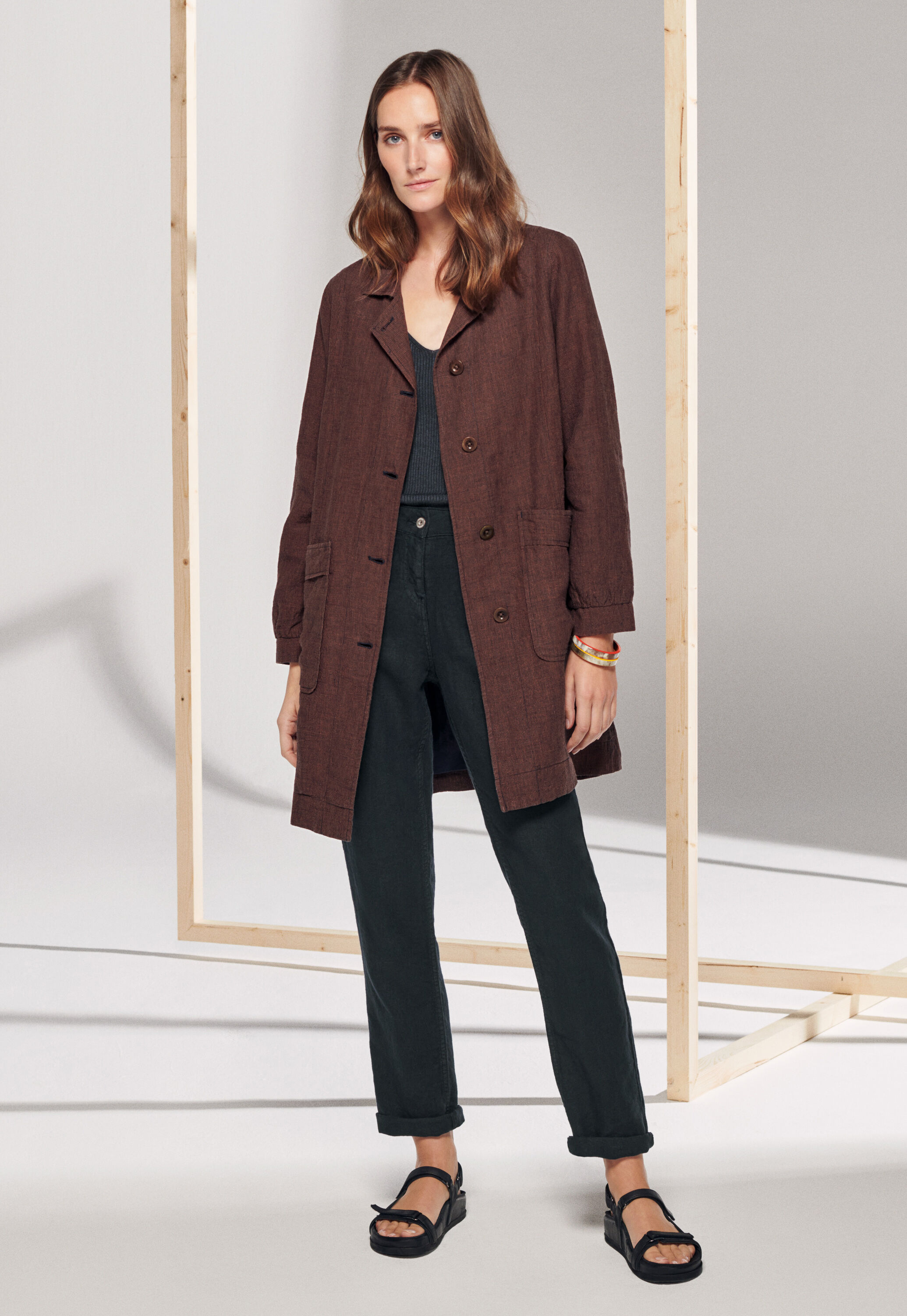 Lange Jacke