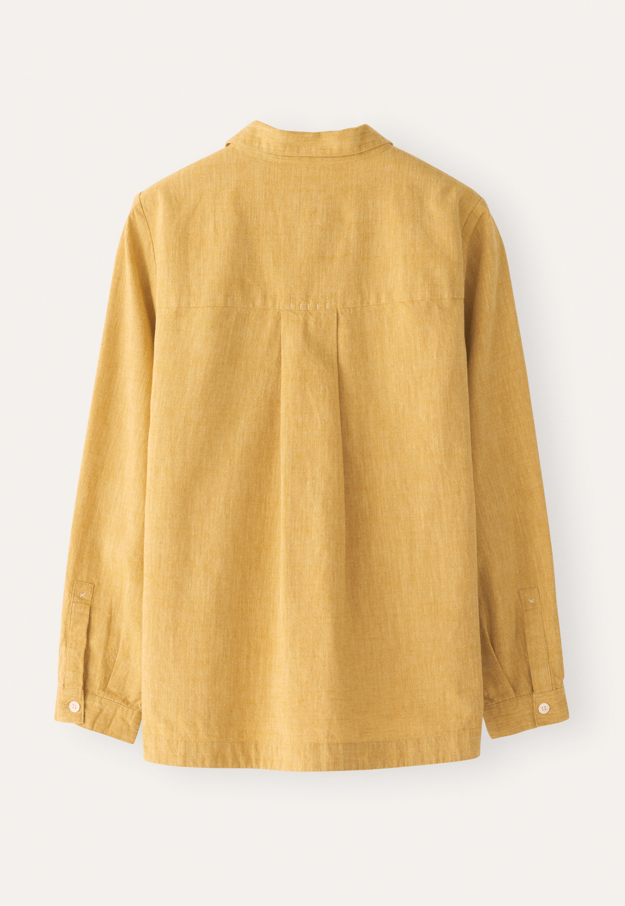 Overshirt mit geschwungenem Saum