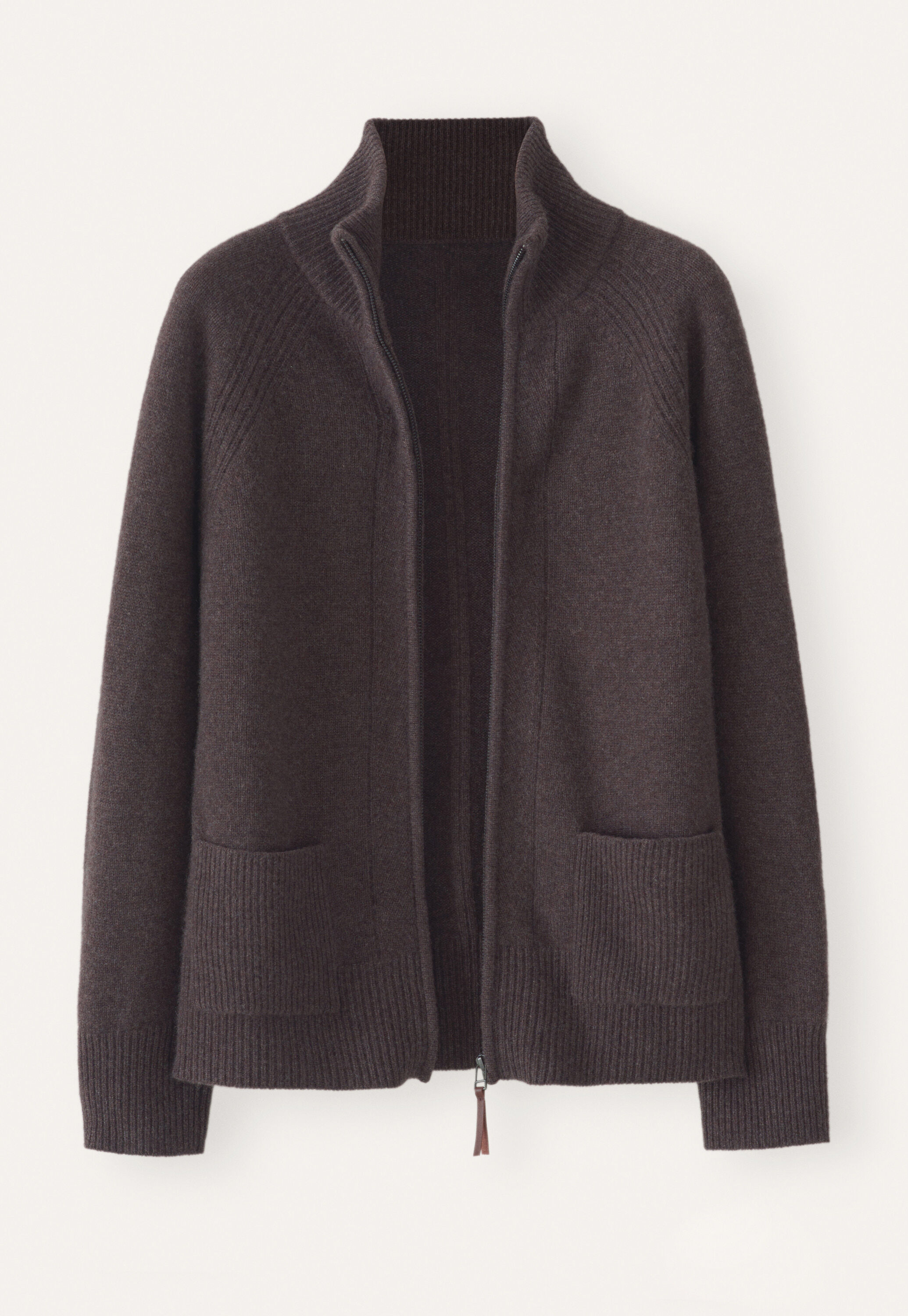 Jacke mit Frontrei&szlig;verschluss