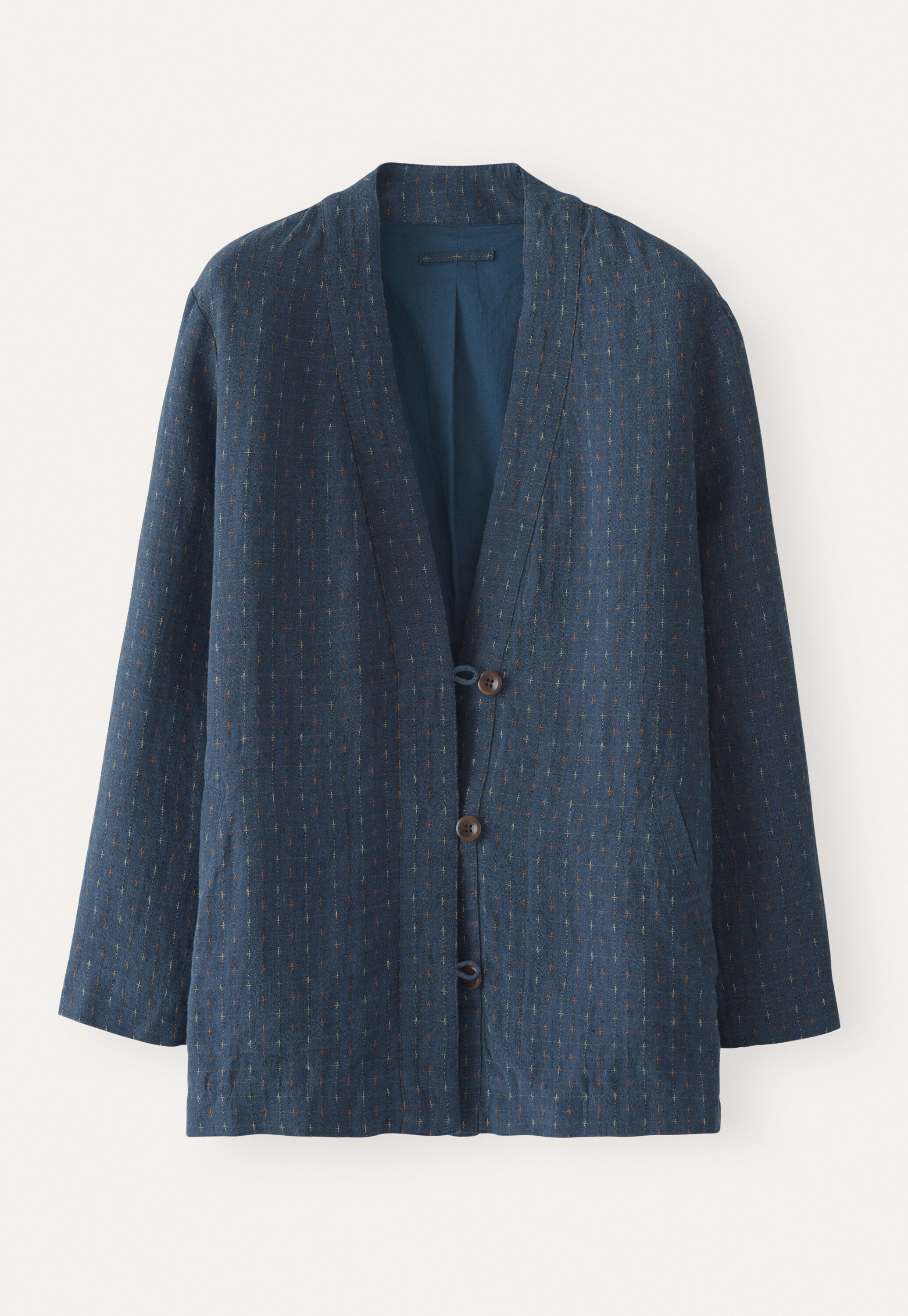 Jacke mit Kreuzmuster