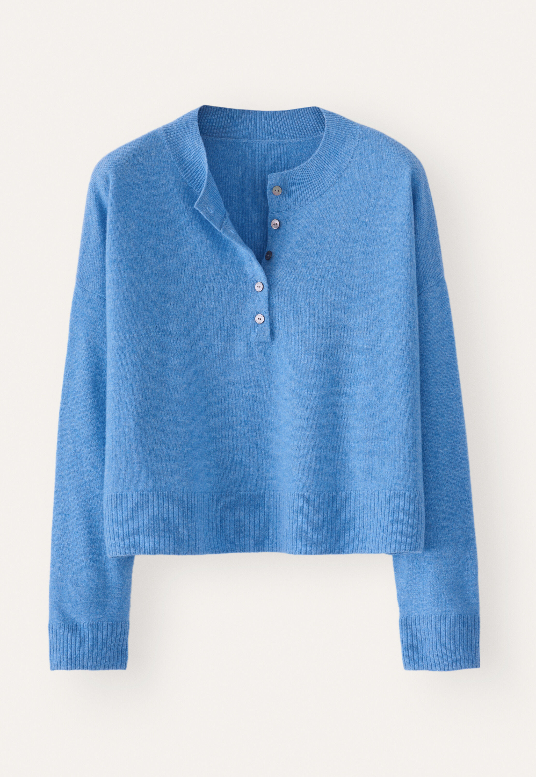 Pullover mit Knopfleiste