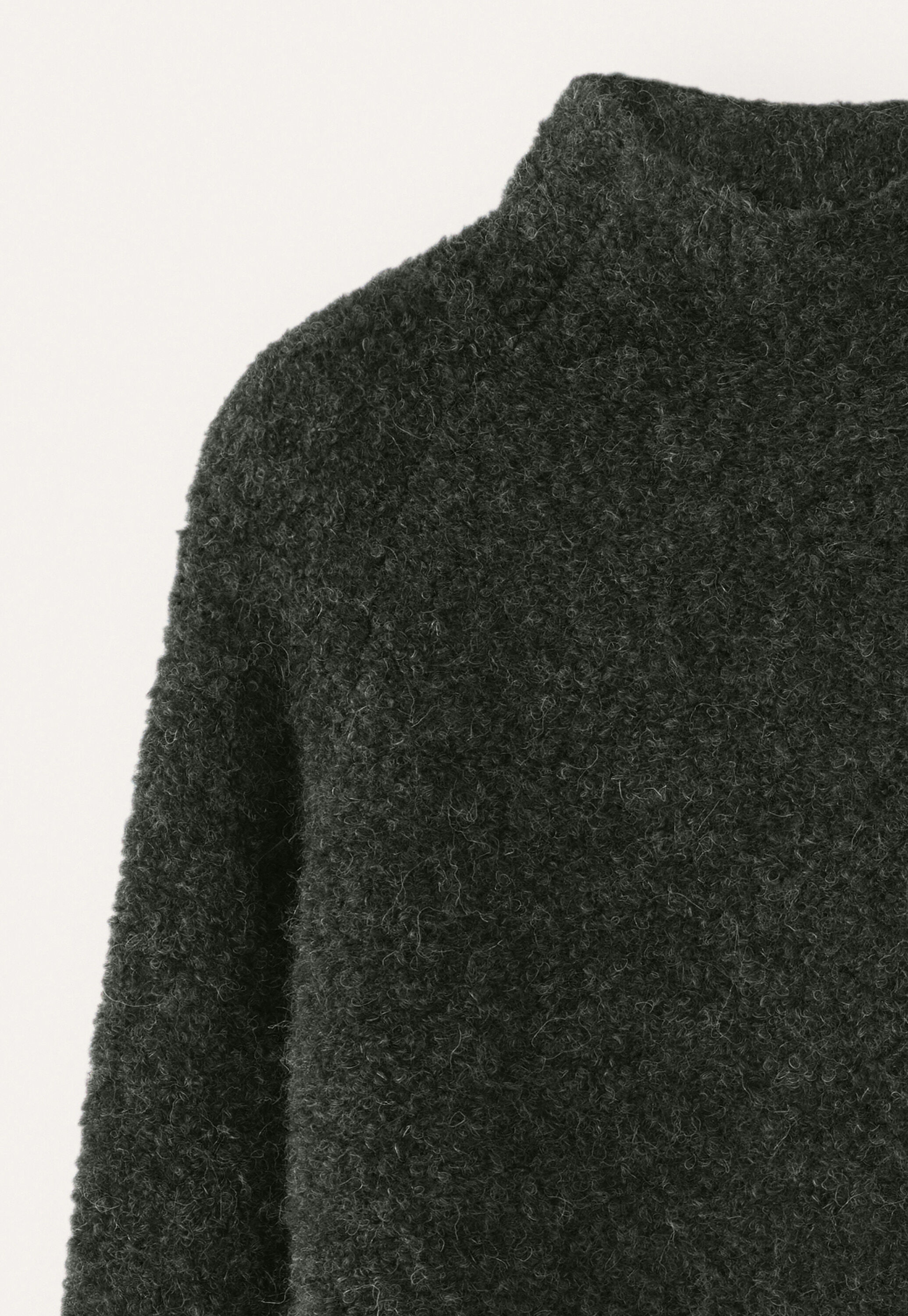 Pullover mit Trichterkragen