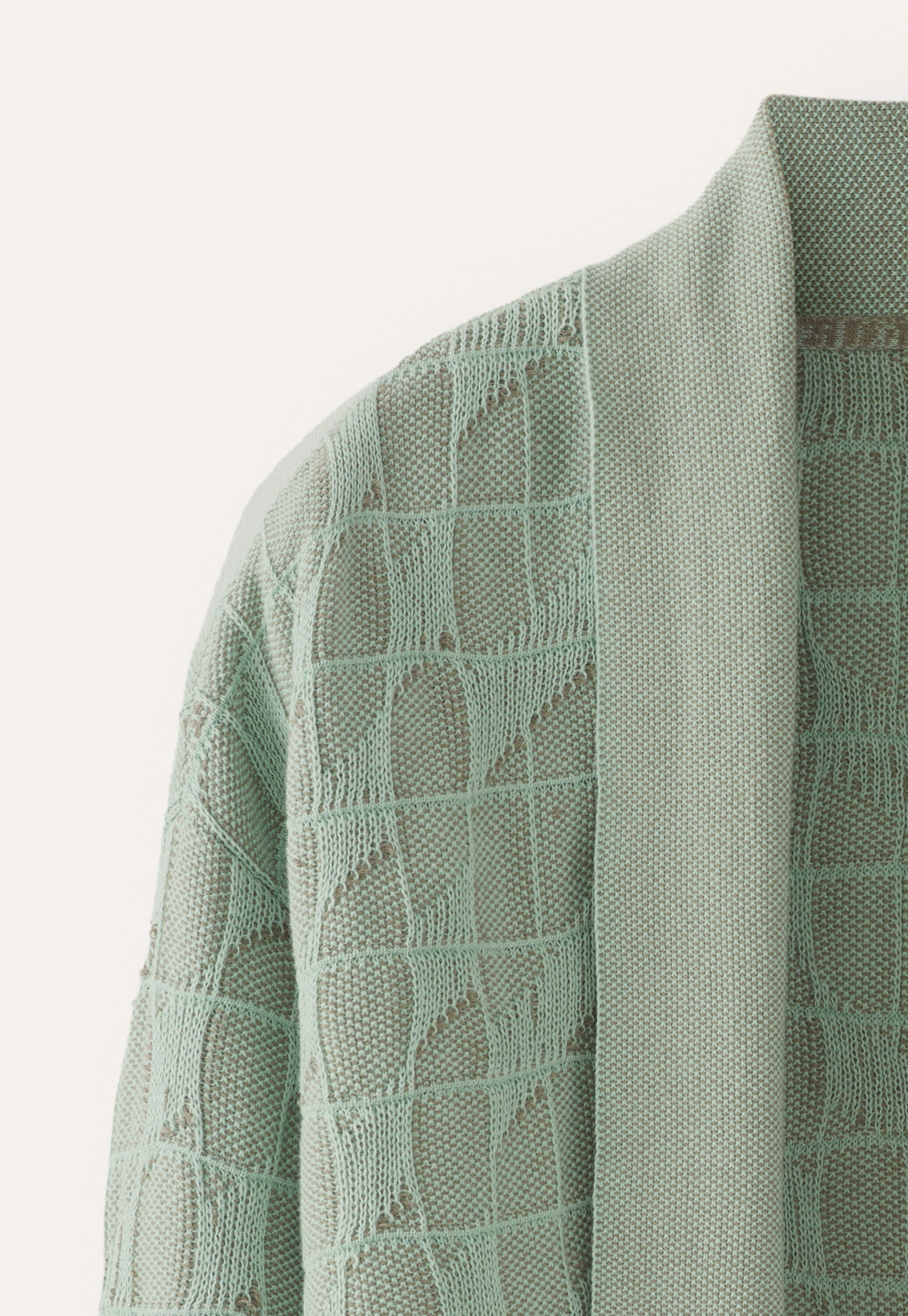 Gemusterter Cardigan