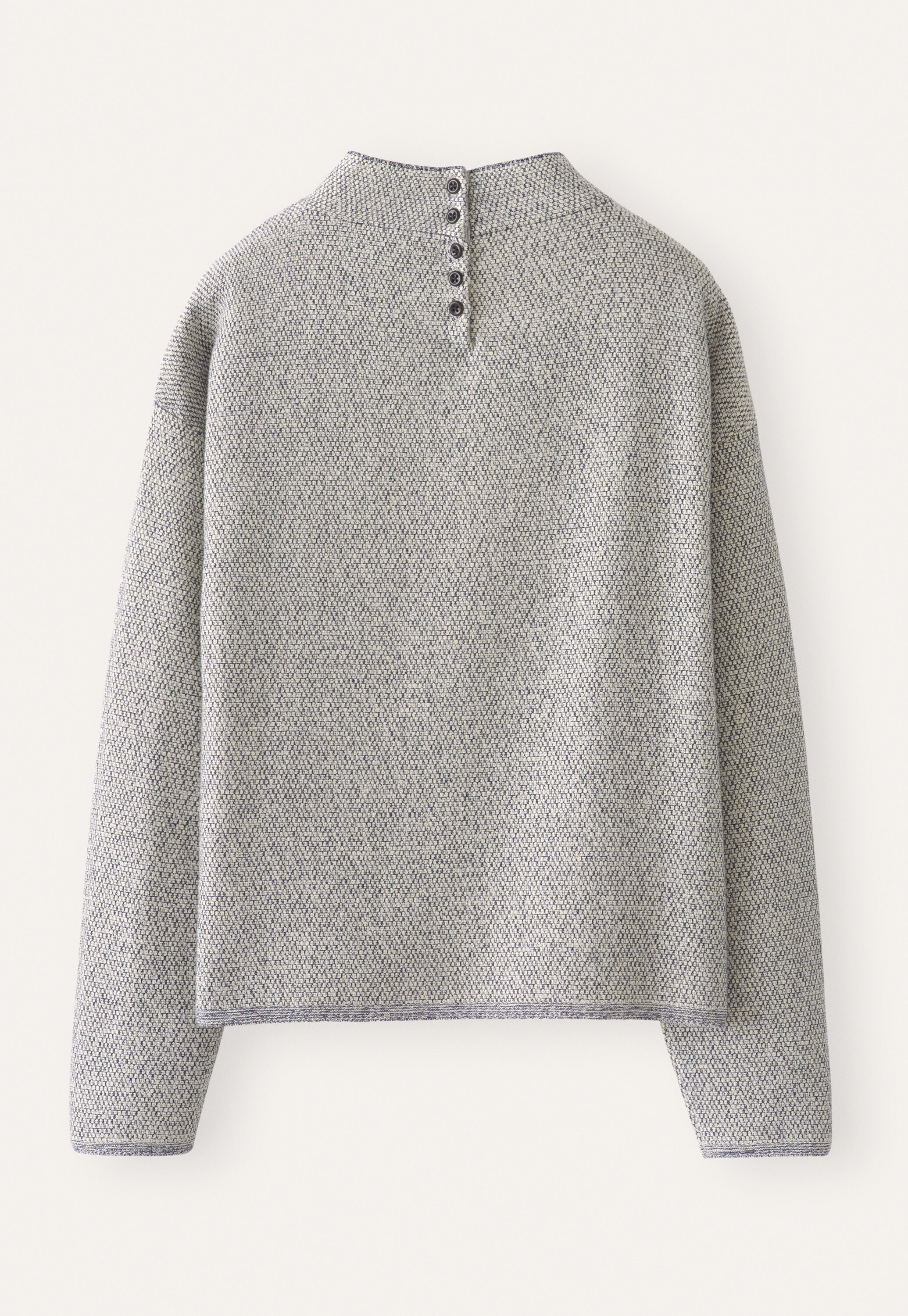 Pullover mit Trichterkragen
