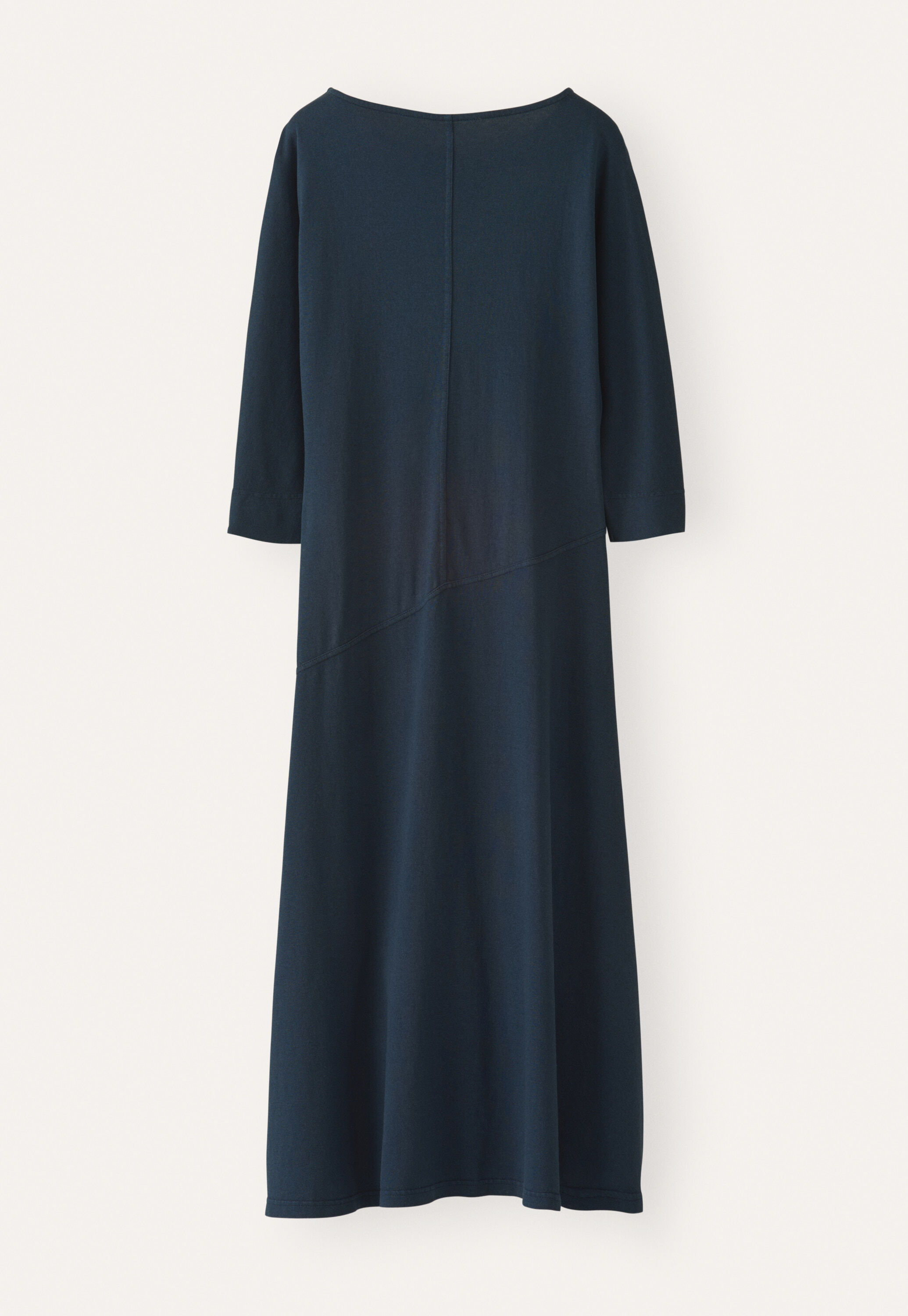 Im Schr&auml;gschnitt gearbeitetes Jersey-Kleid
