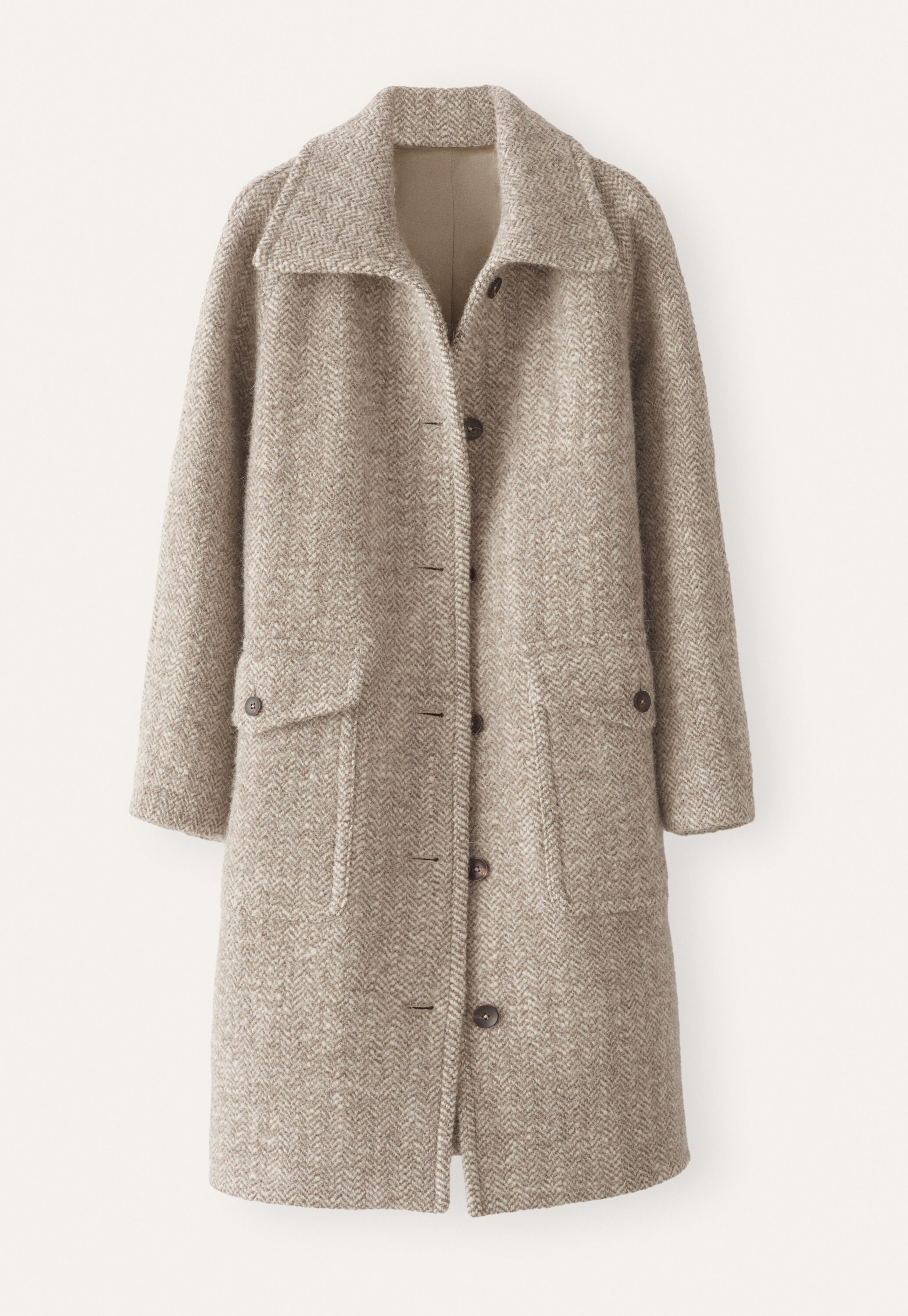 Herringbone coat