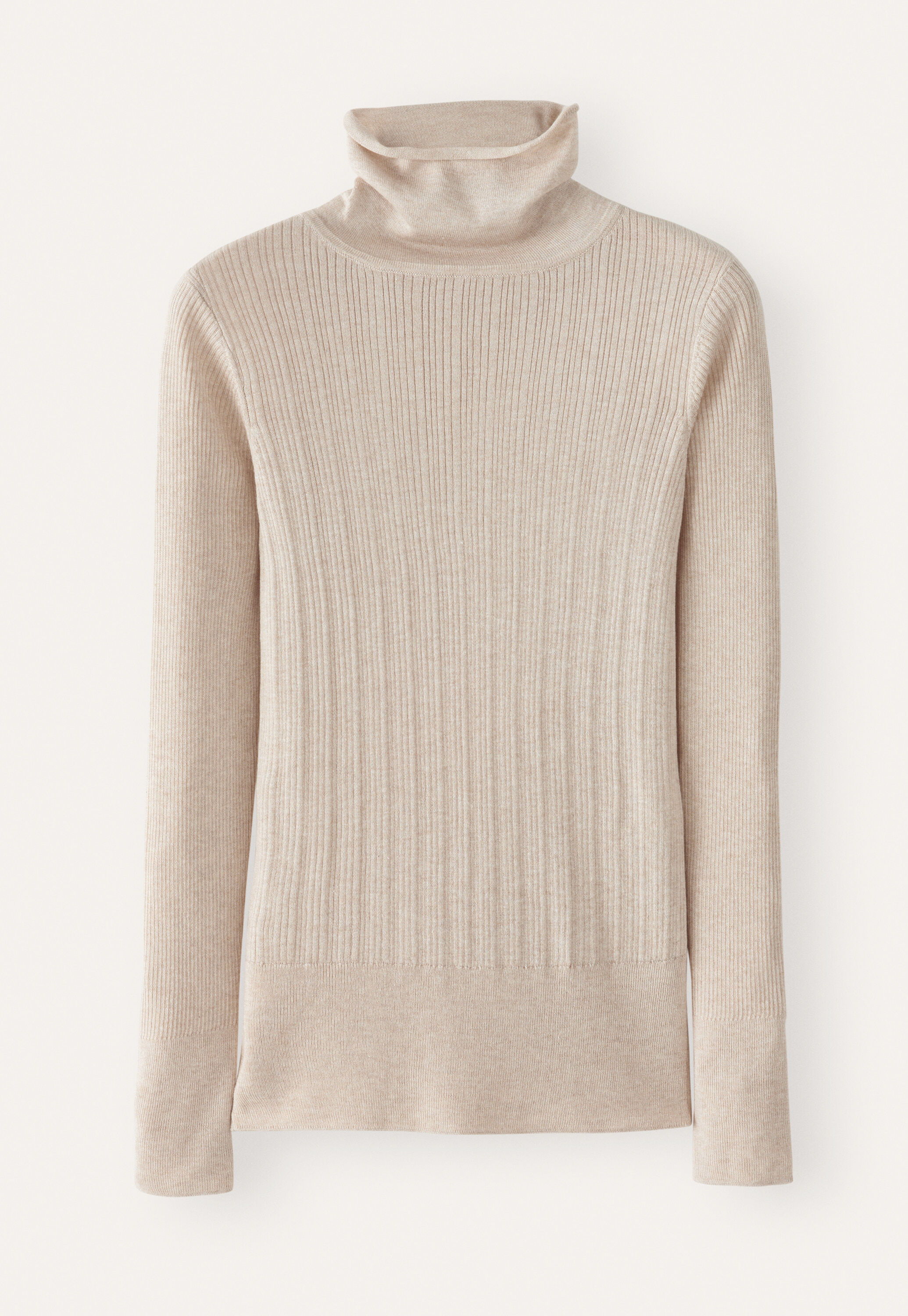 Gerippter Pullover