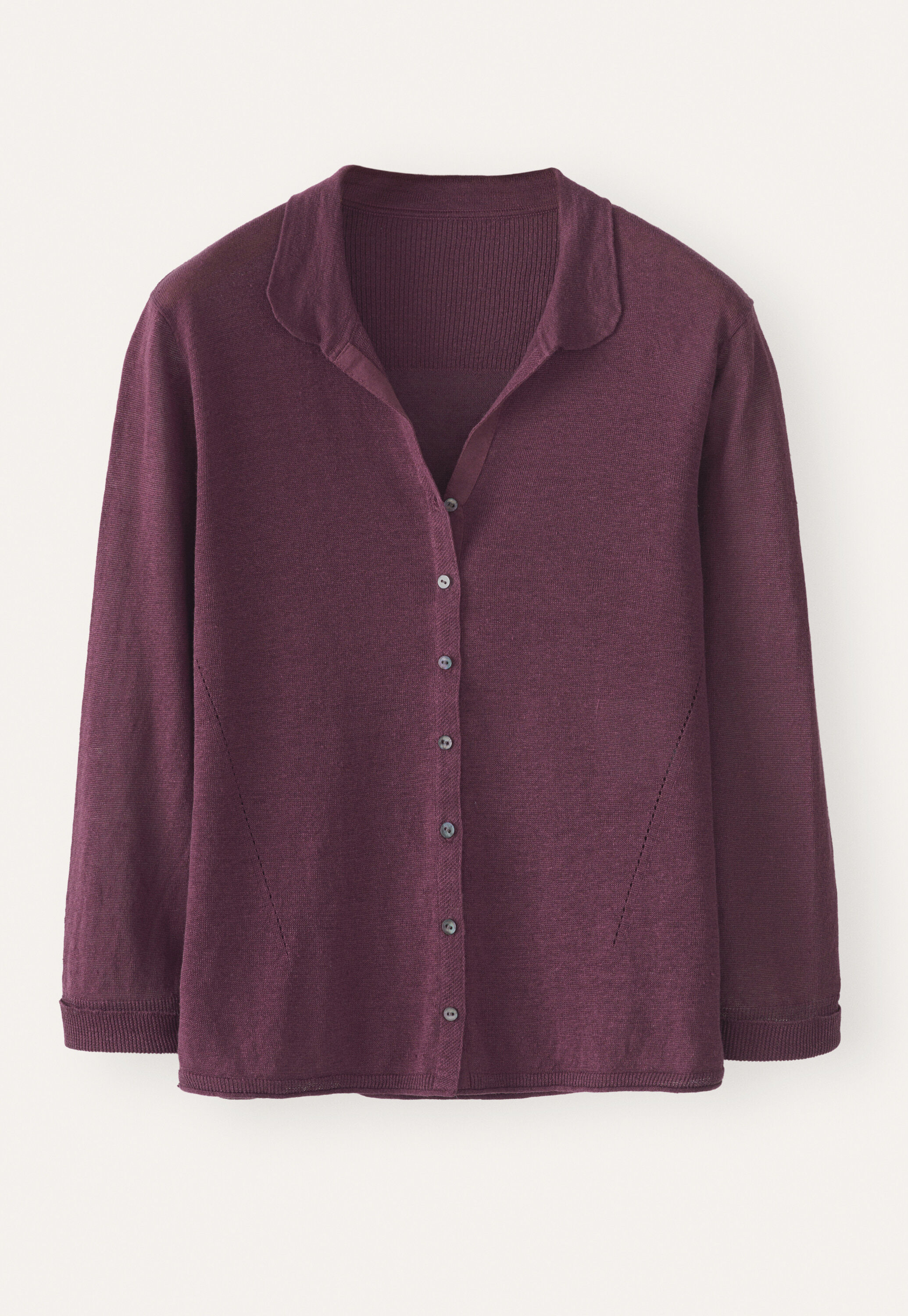 Cardigan mit Kragen