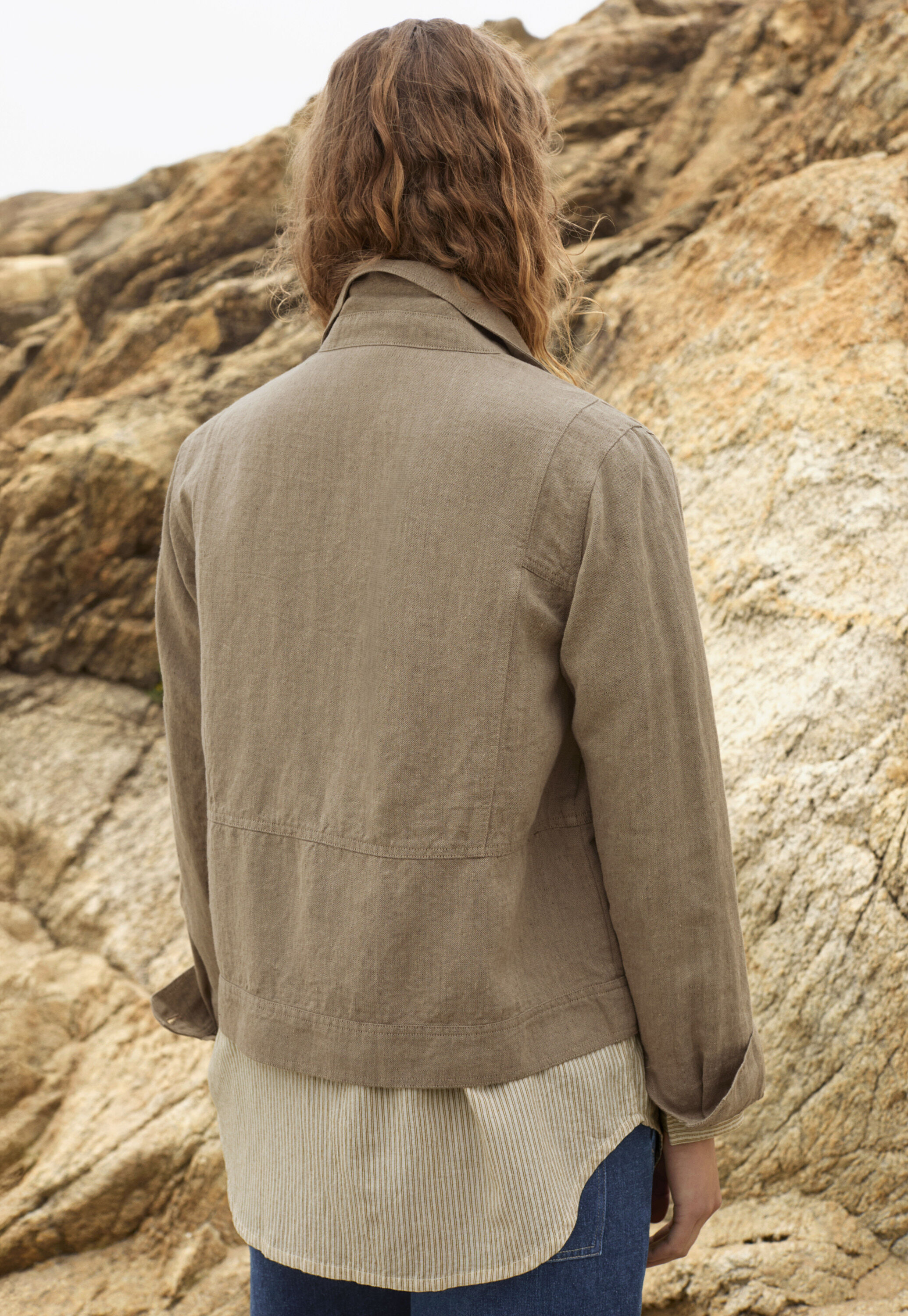 Kastige Jacke