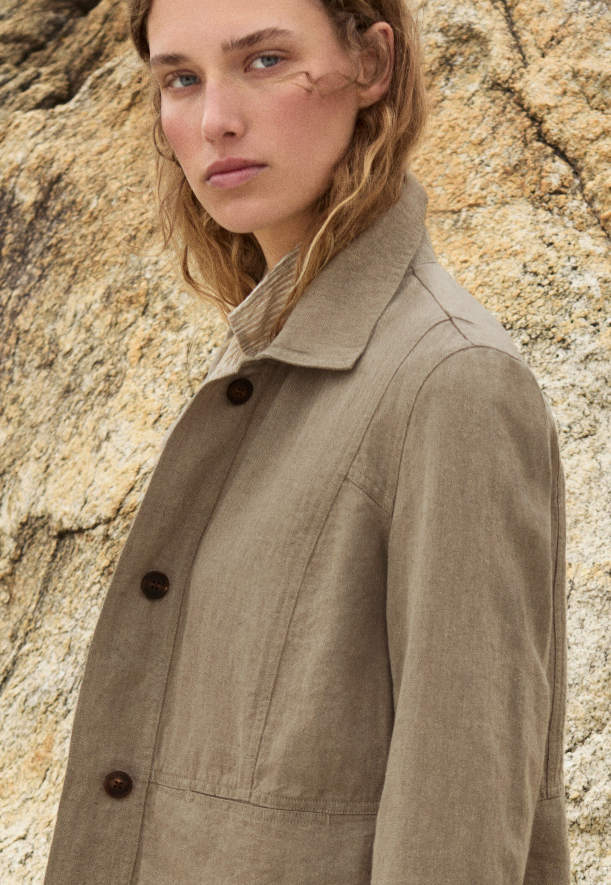 Kastige Jacke