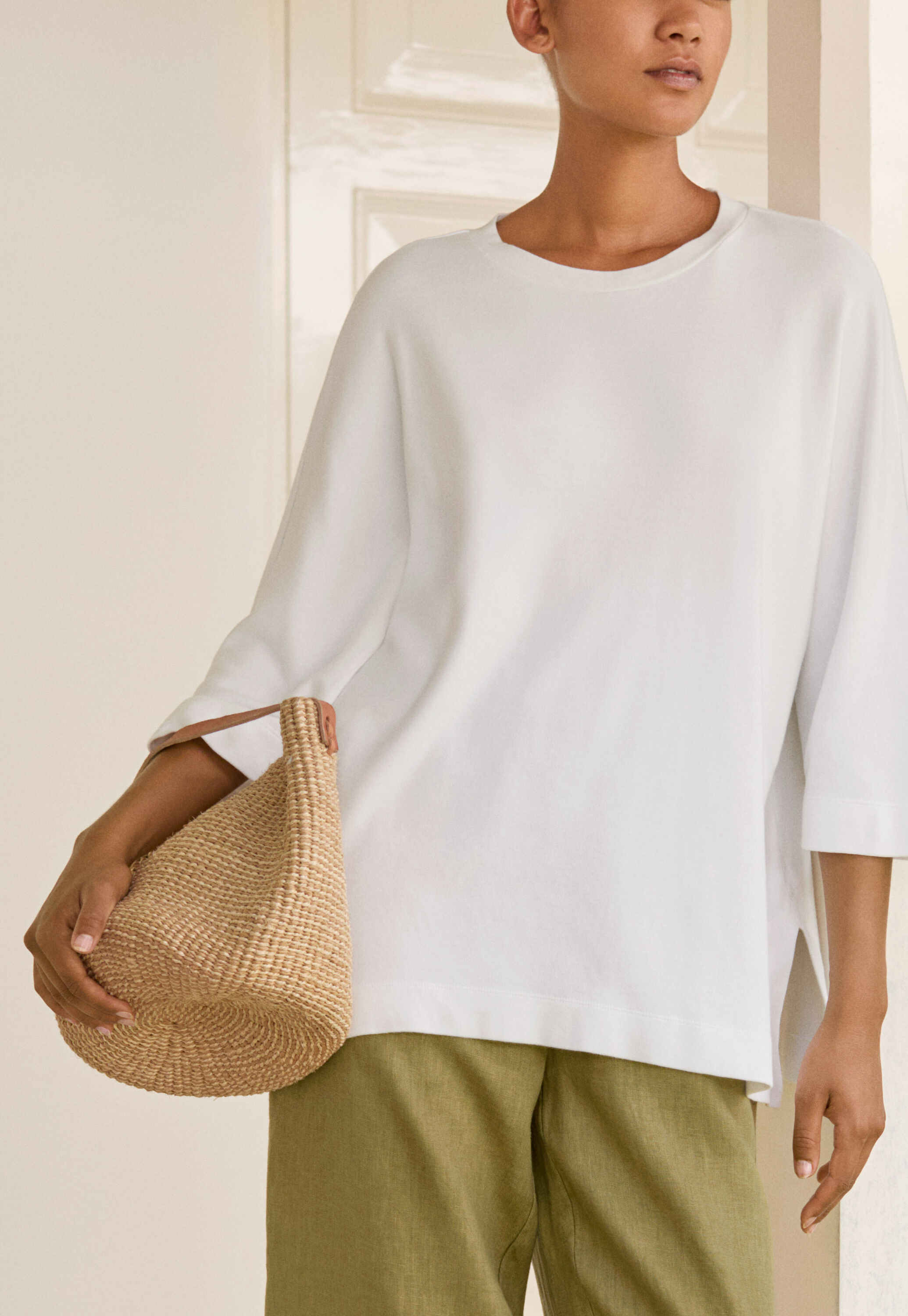 Geflochtene Bucket-Bag