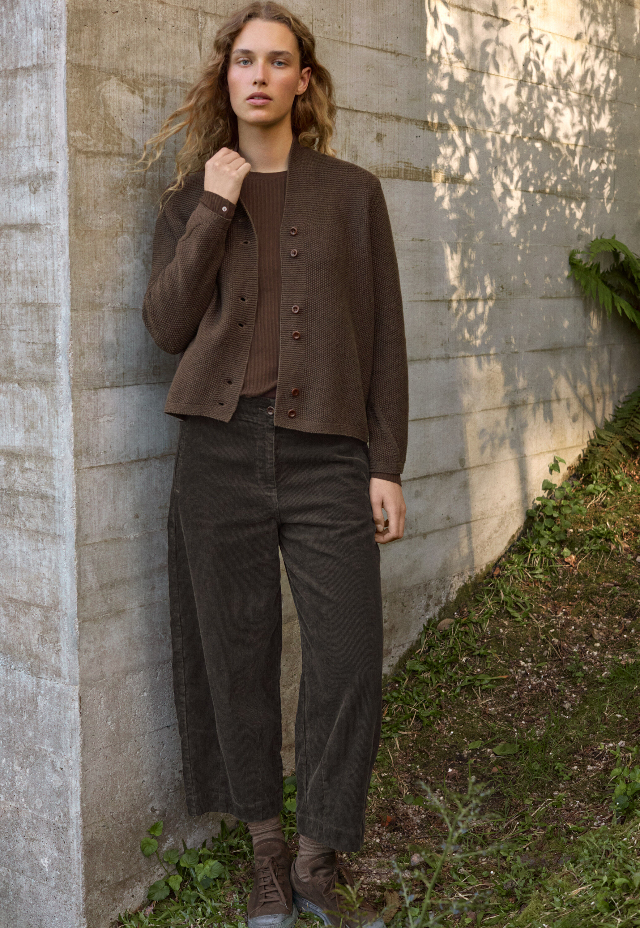 Cardigan mit Knopfleiste