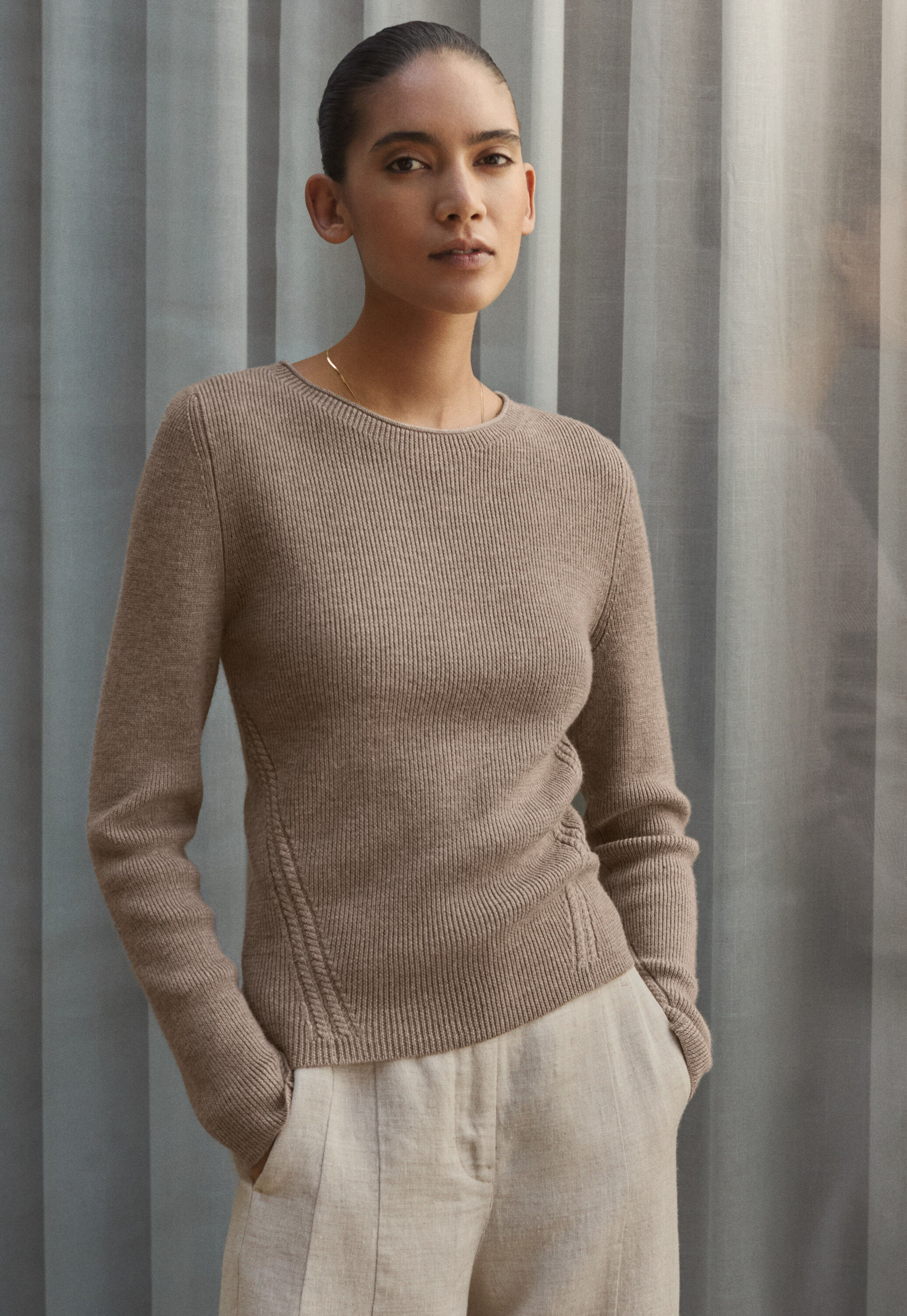 Pullover mit Rundhalsausschnitt