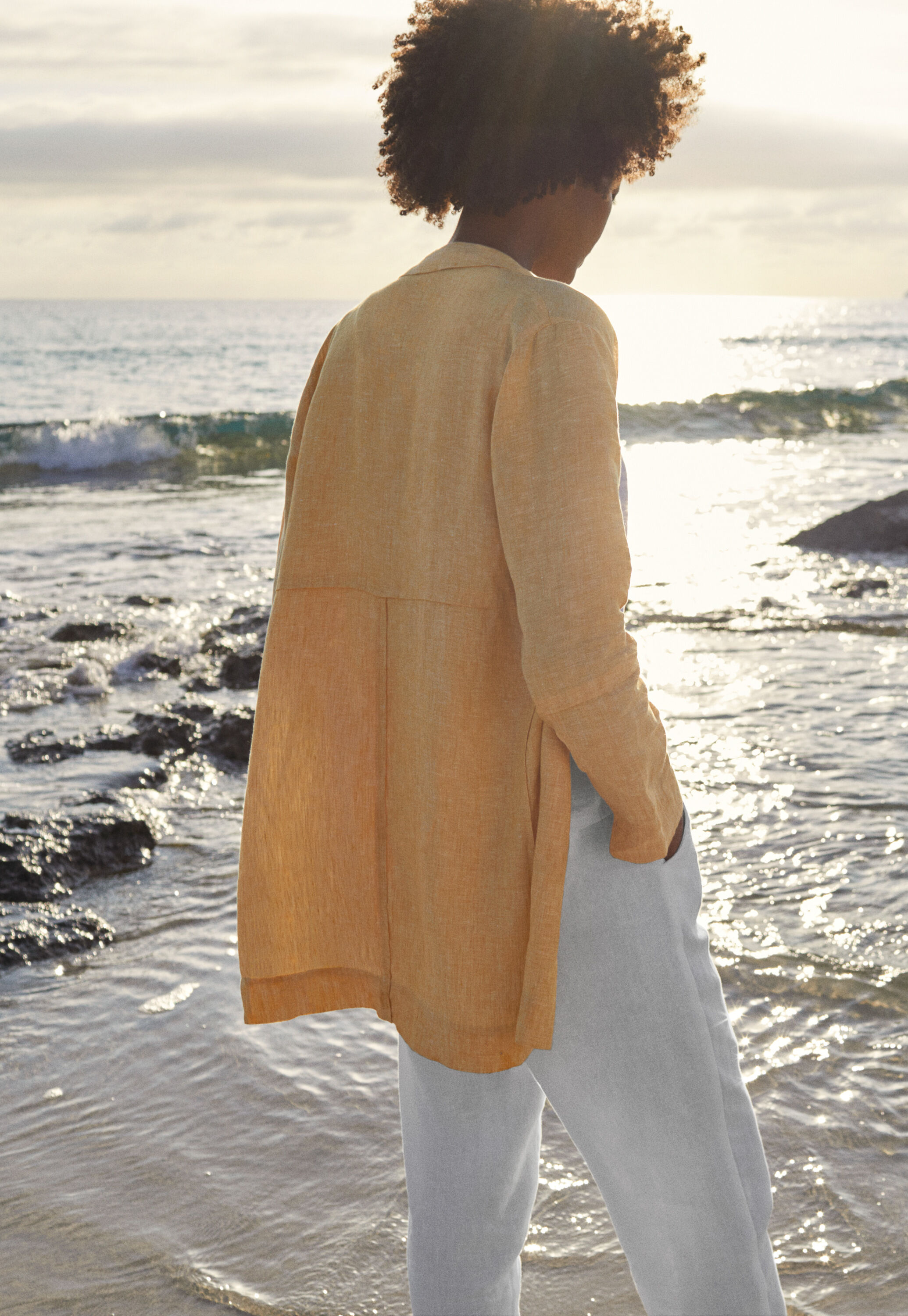 Lange Bluse