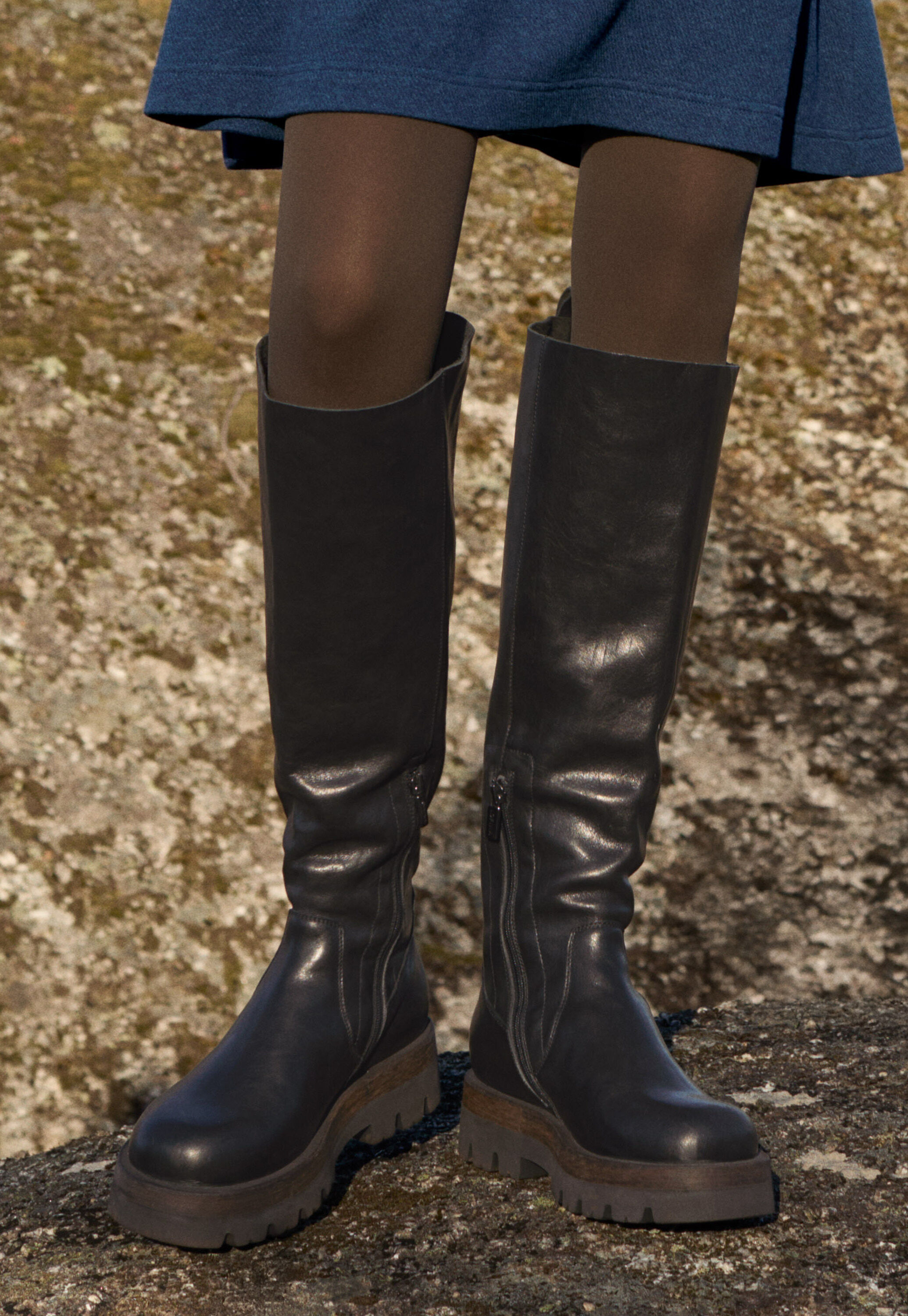 Kniehohe Stiefel