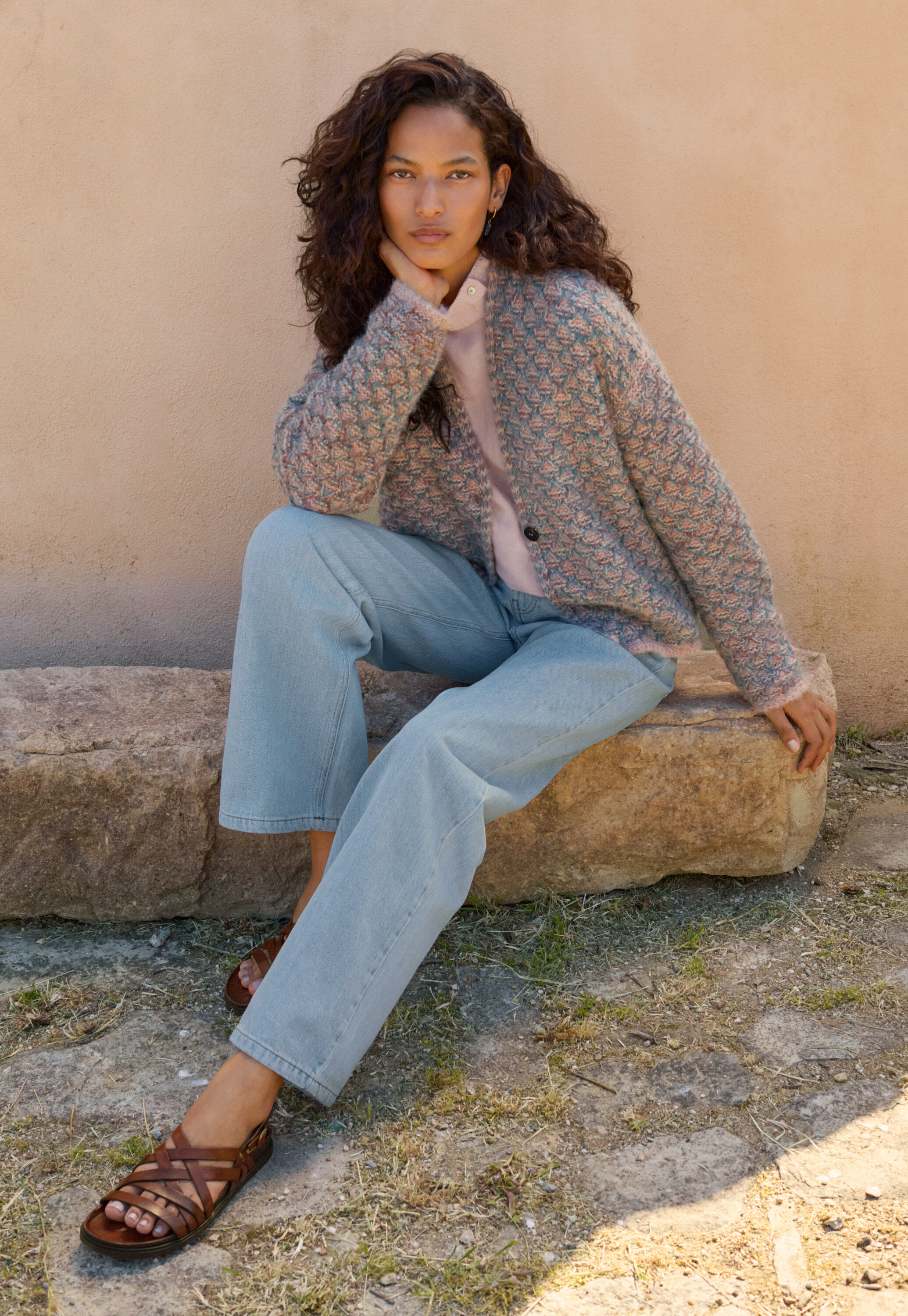 Jeans mit geradem Bein