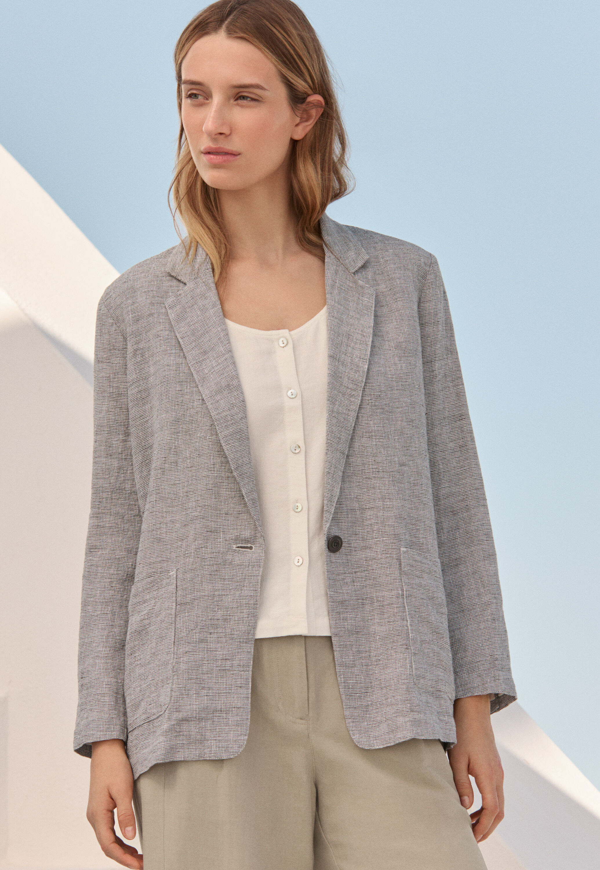 Lange Jacke
