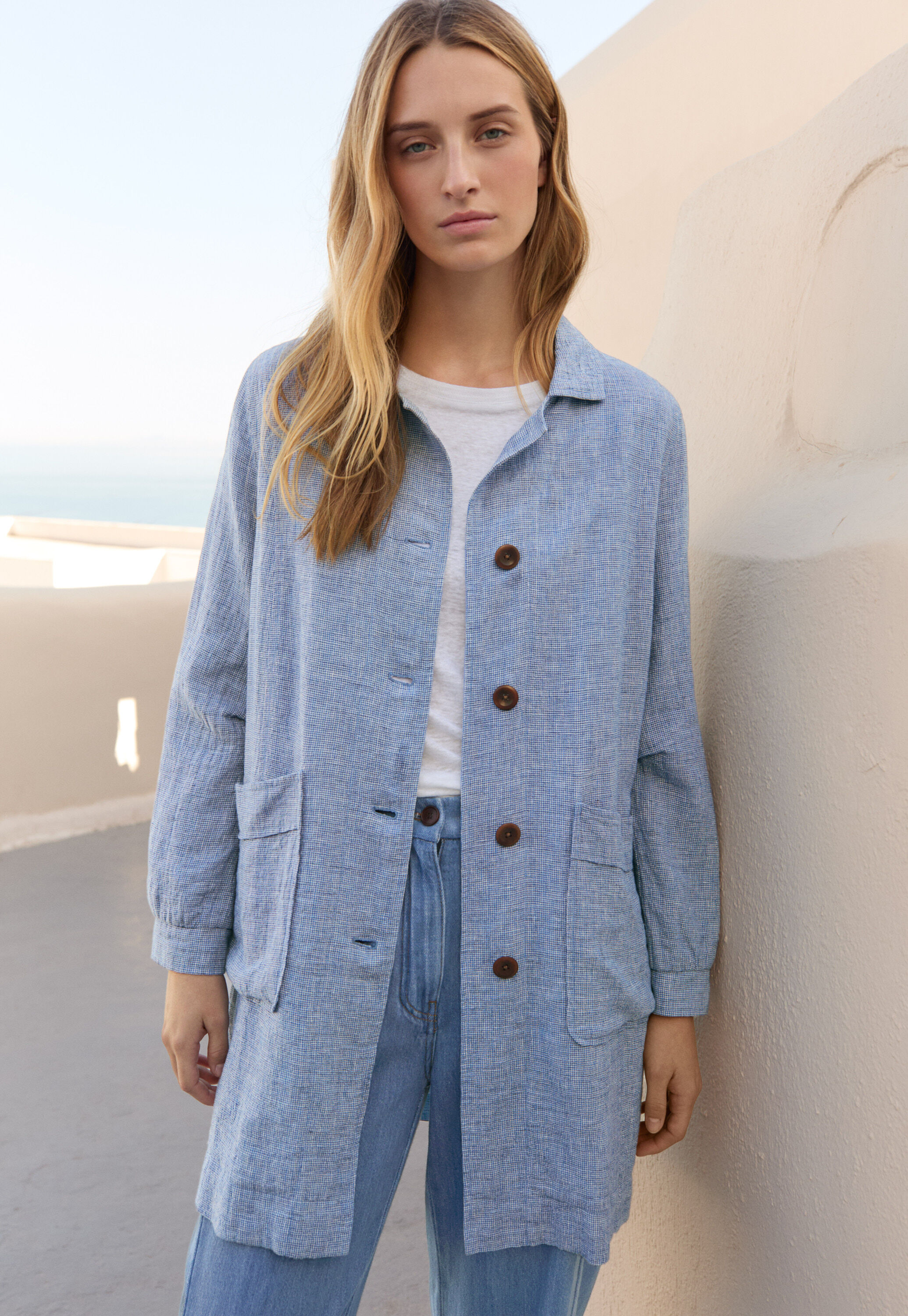 Lange Jacke