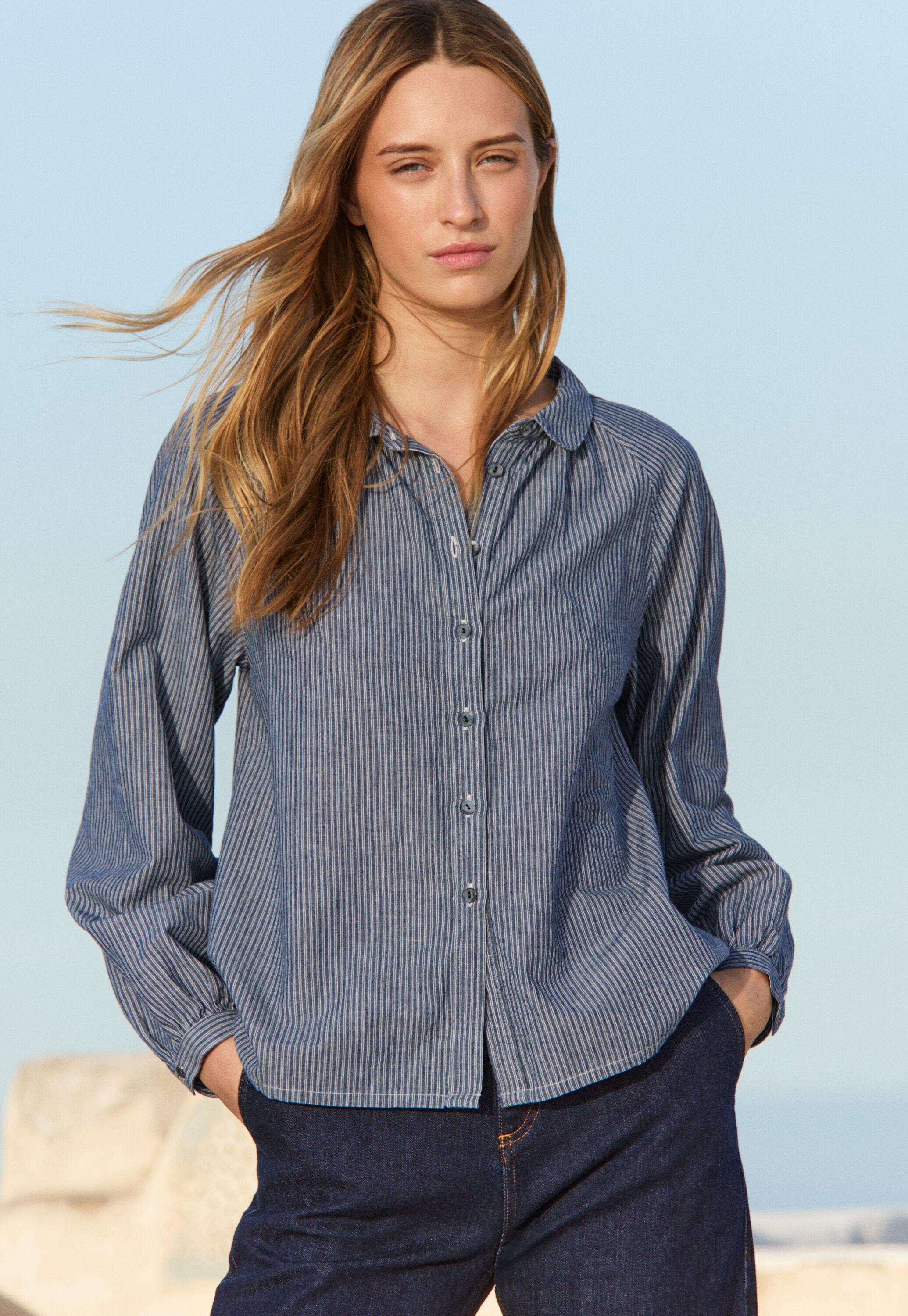 Gestreifte Bluse