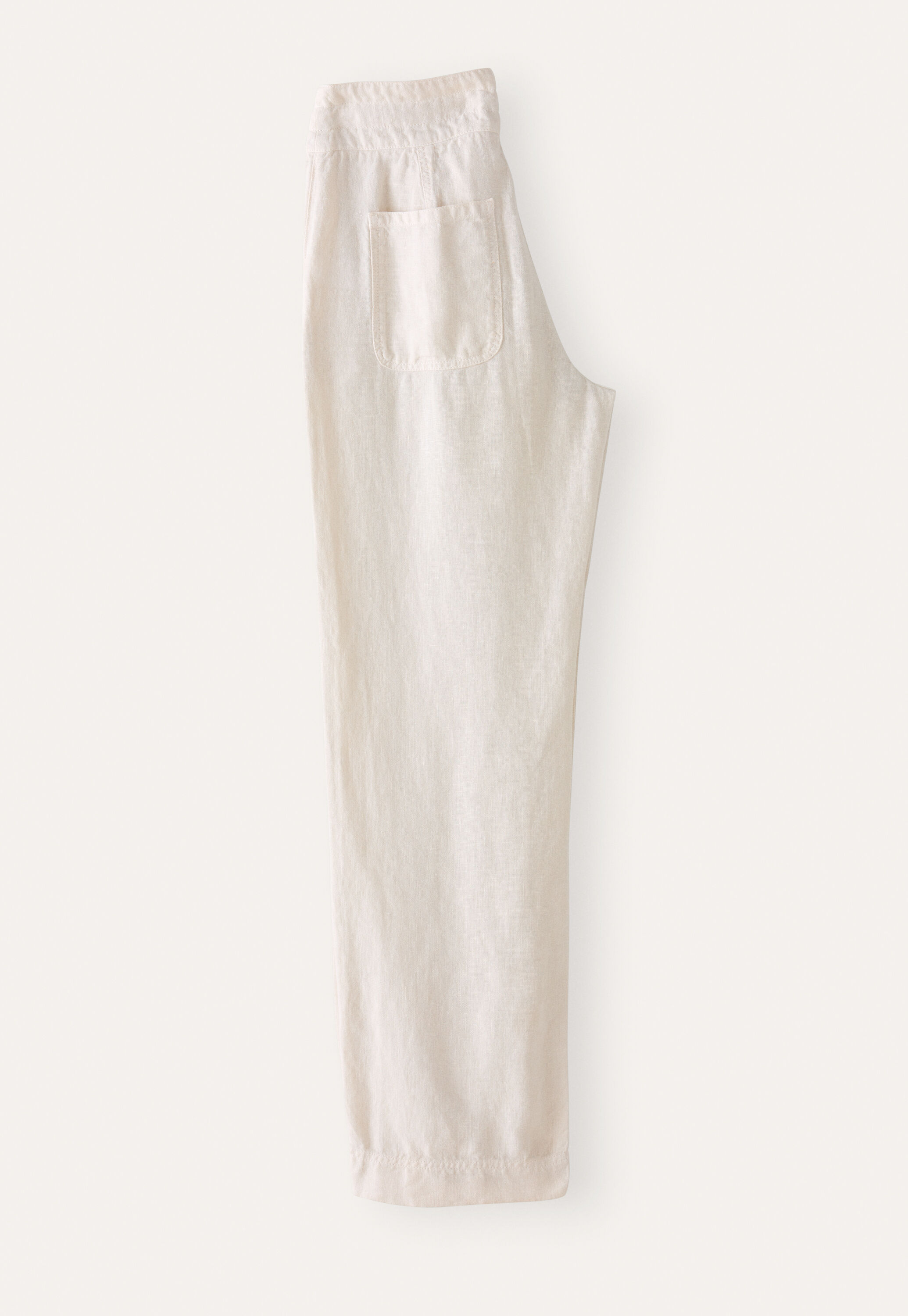 Entspannt geschnittene Hose mit geradem Bein