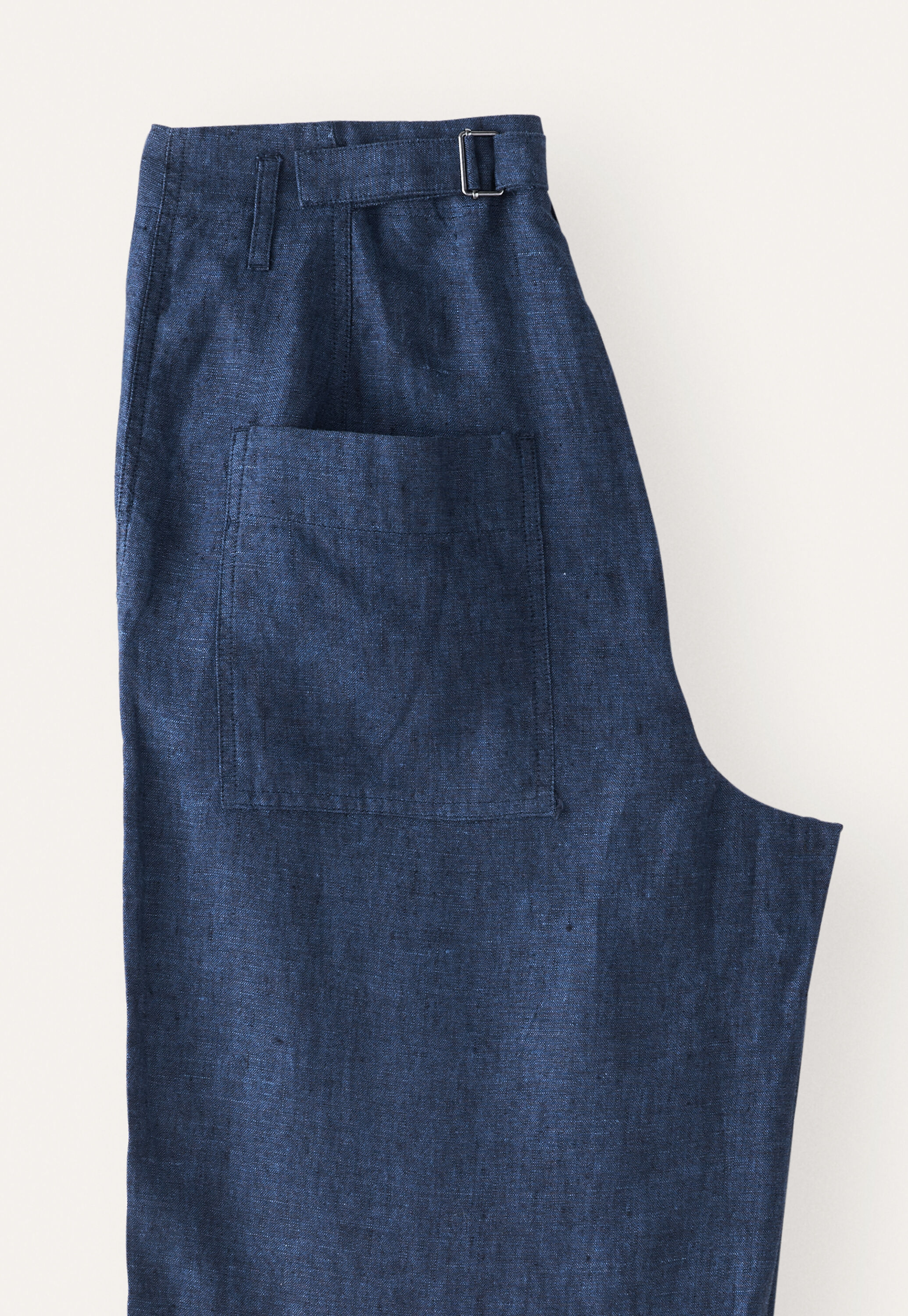 Entspannte Hose mit geradem Bein